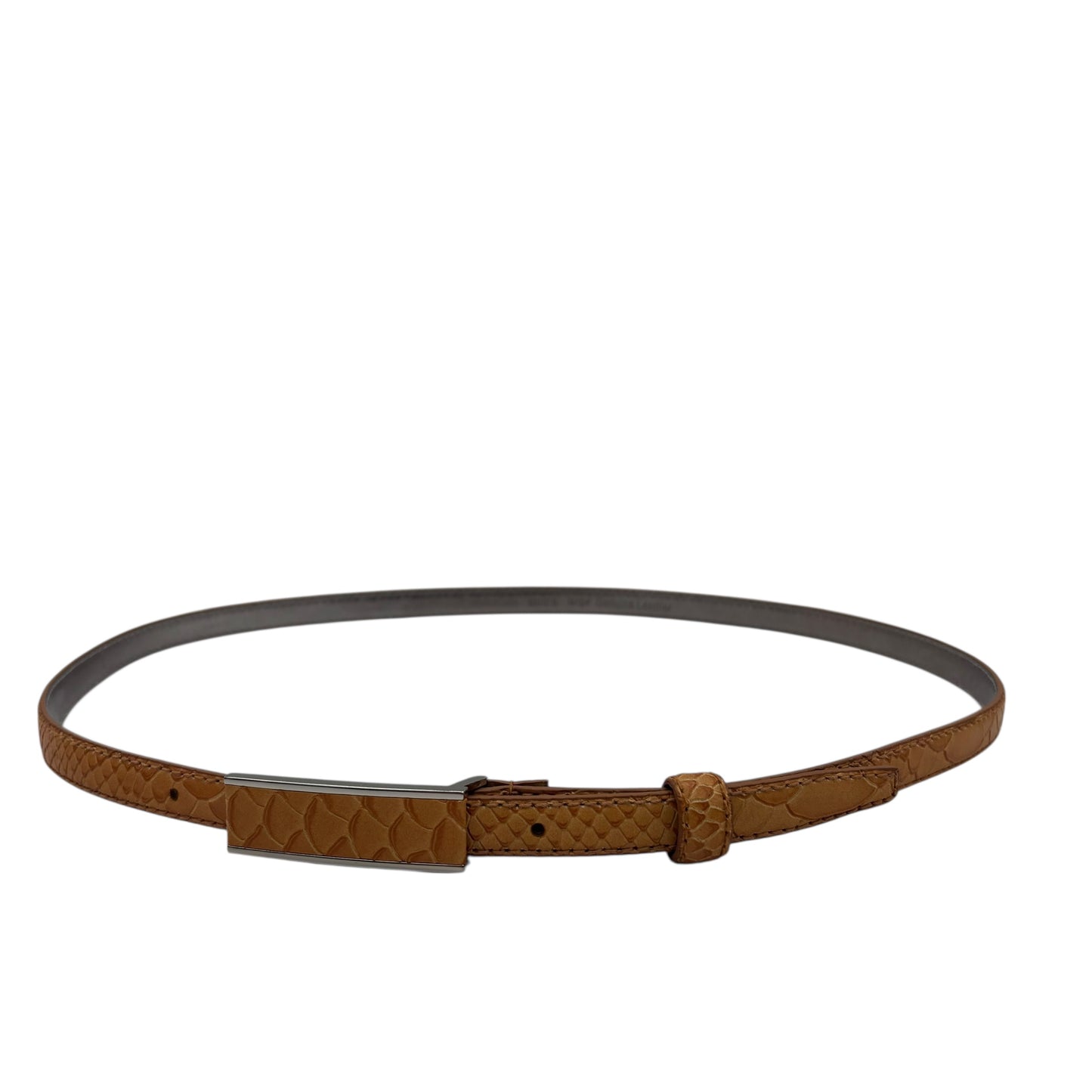 Belt Leather By Calvin Klein In Brown