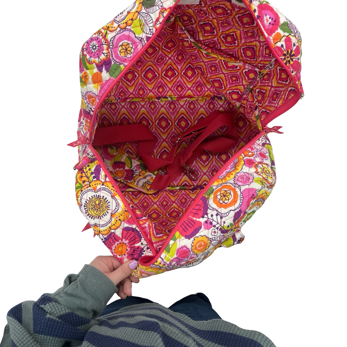 Tote By Vera Bradley In Pink, Size:Large