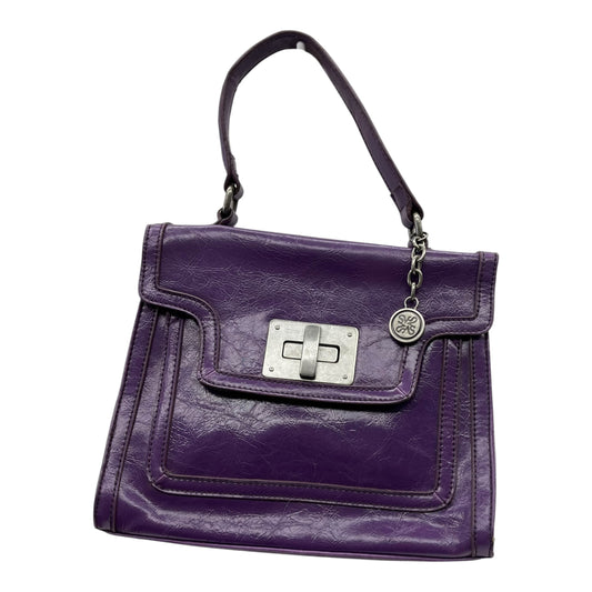 Handbag By Simply Vera In Purple, Size:Medium