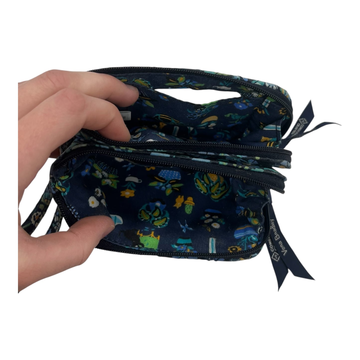 Wristlet By Vera Bradley In Floral Print, Size:Small