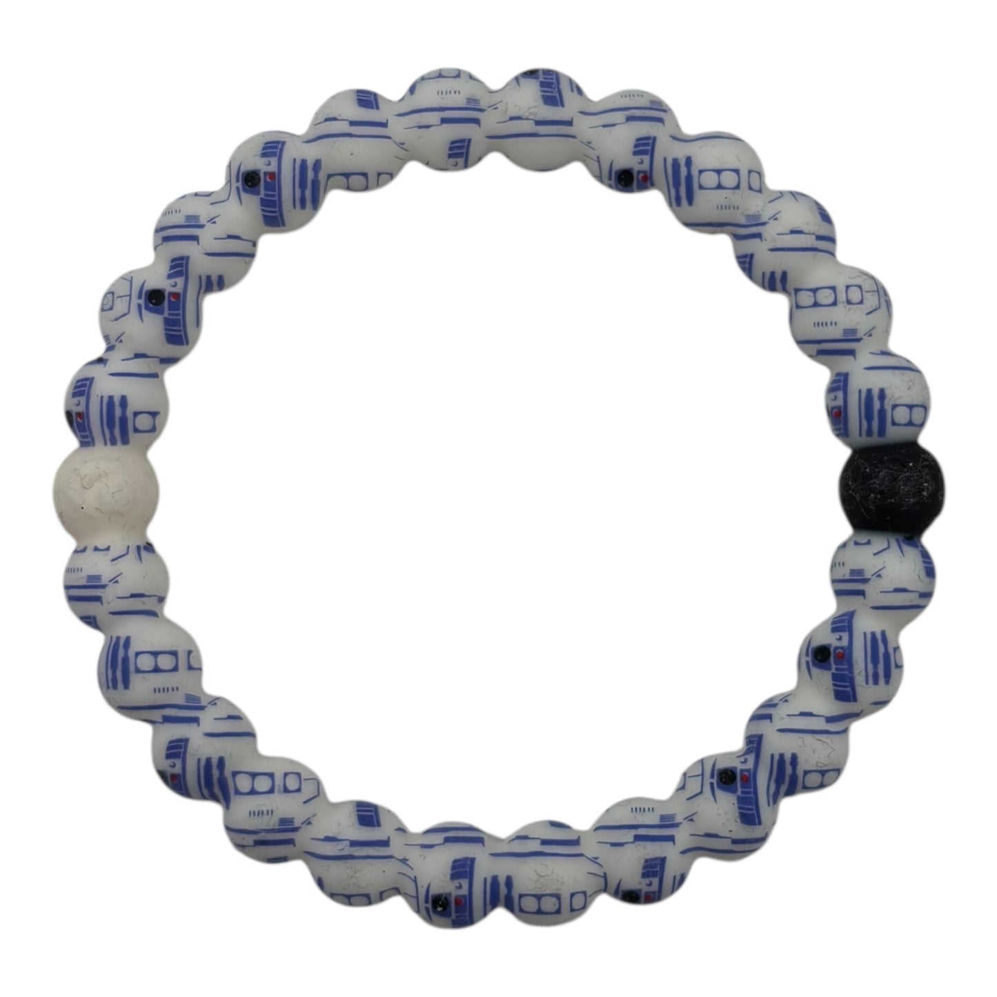 BRACELET OTHER by CLOTHES MENTOR In BLUE & CREAM