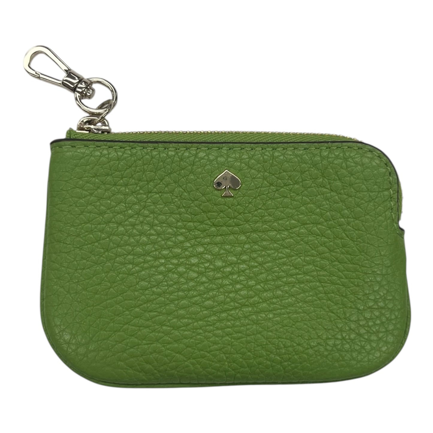 Coin Purse Designer By Kate Spade In Green, Size:Small