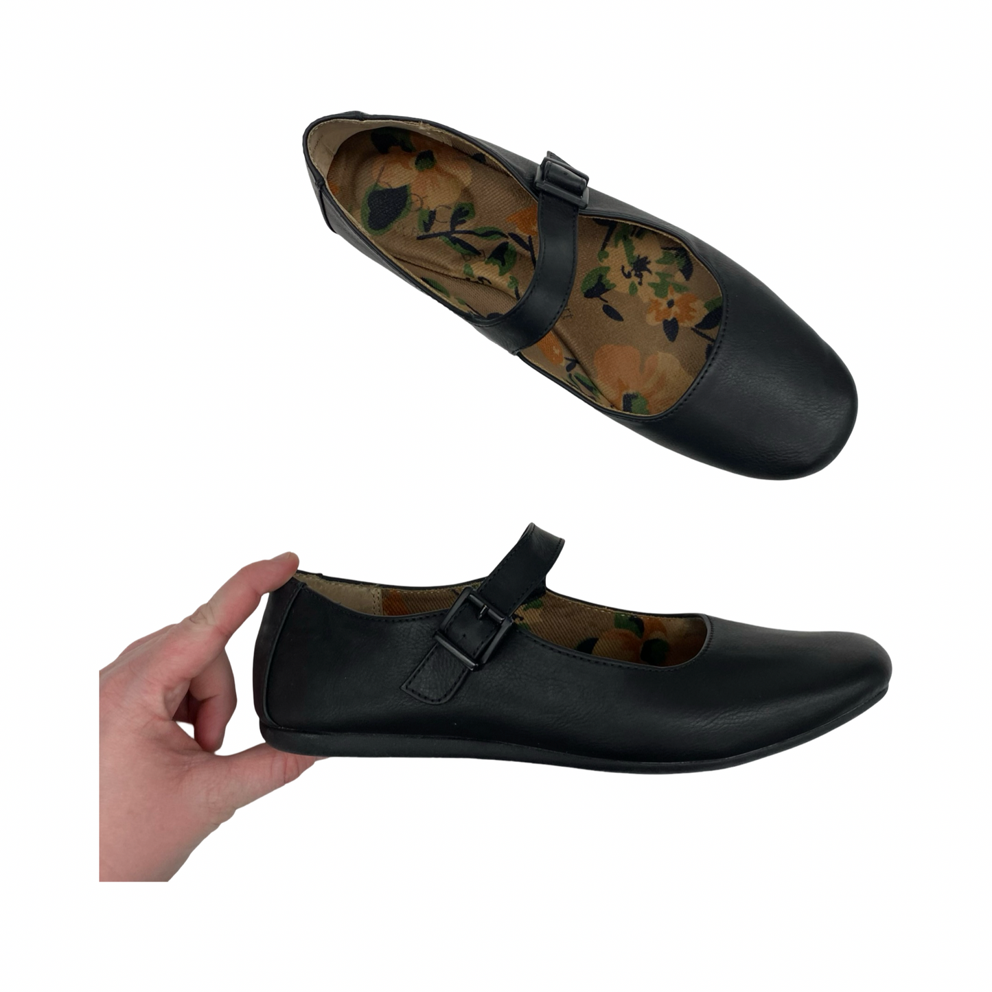 Shoes Flats By Boc In Black, Size:8