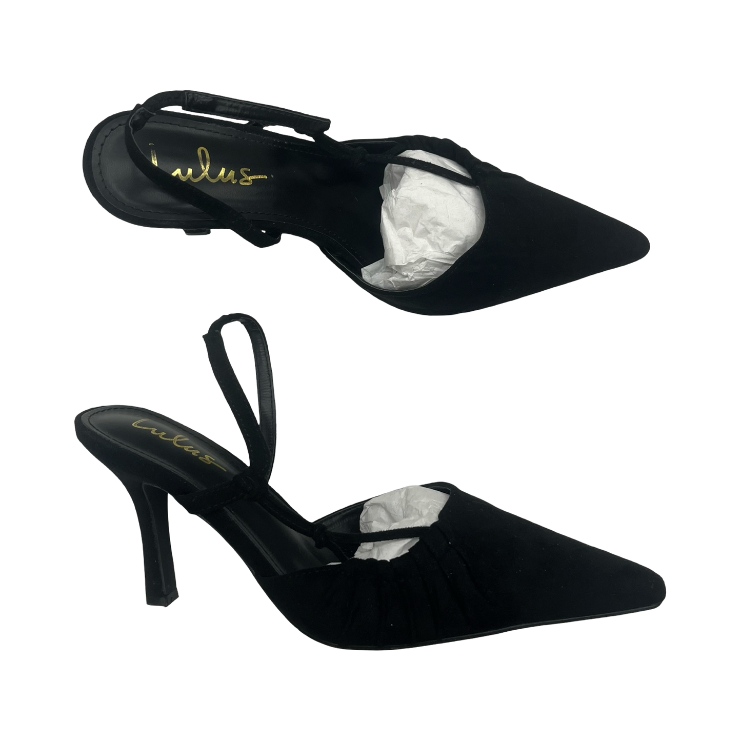 Shoes Heels Stiletto By Lulus In Black, Size:9
