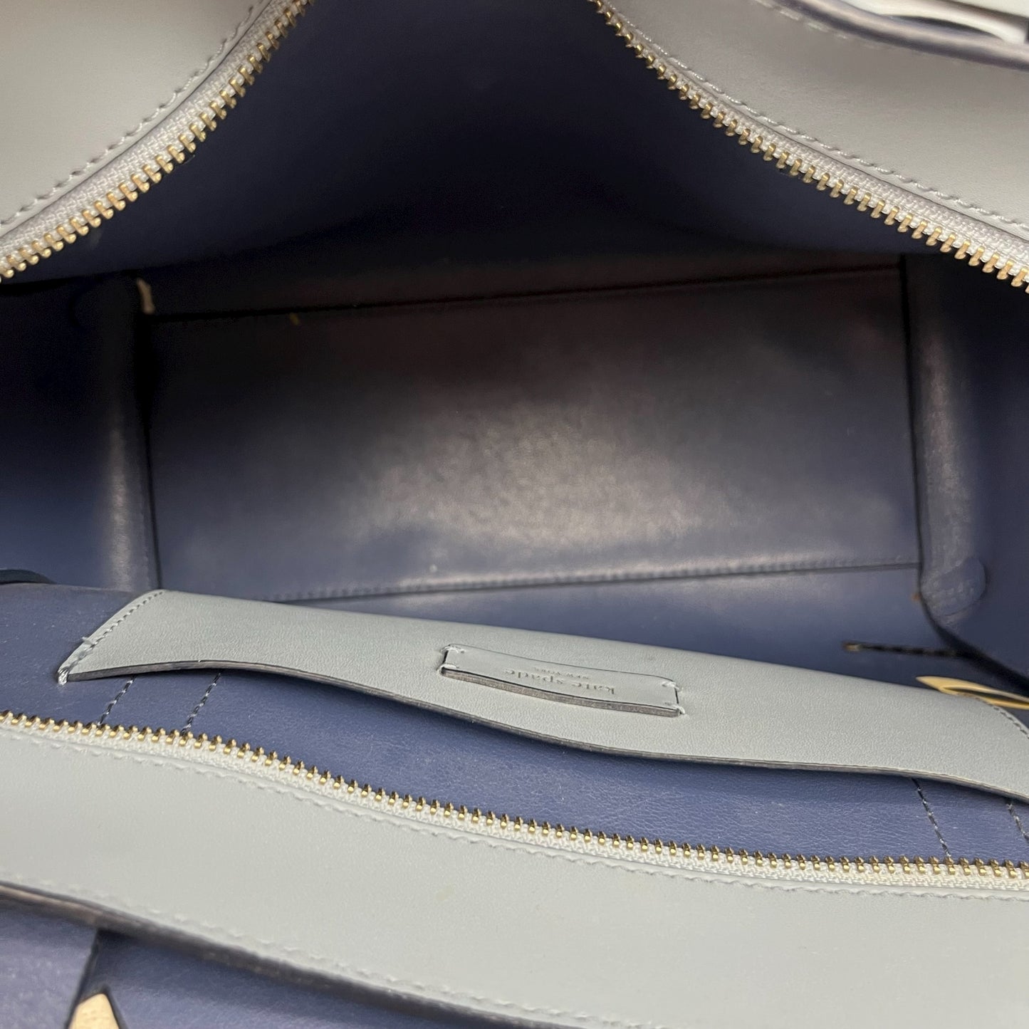 Handbag Designer By Kate Spade In Blue, Size:Medium