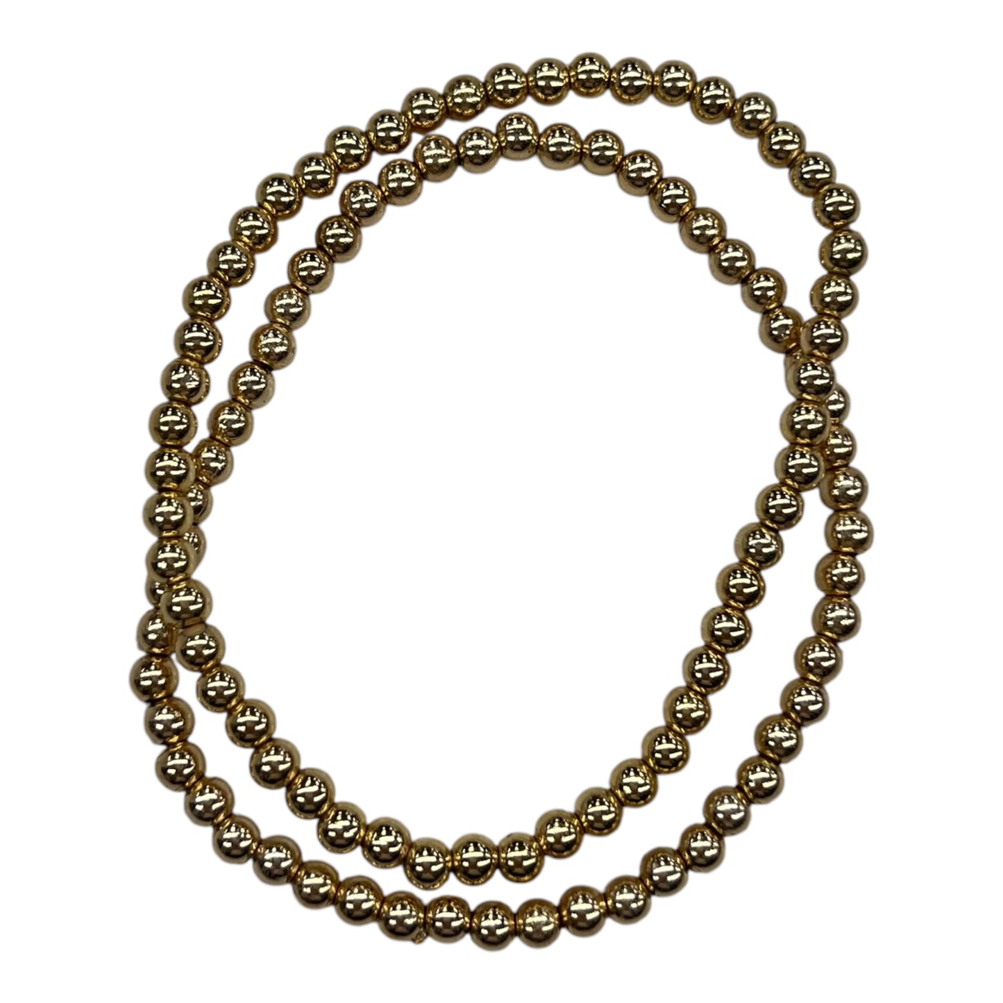 Bracelet Set By Clothes Mentor In Gold, Size:02 Piece Set