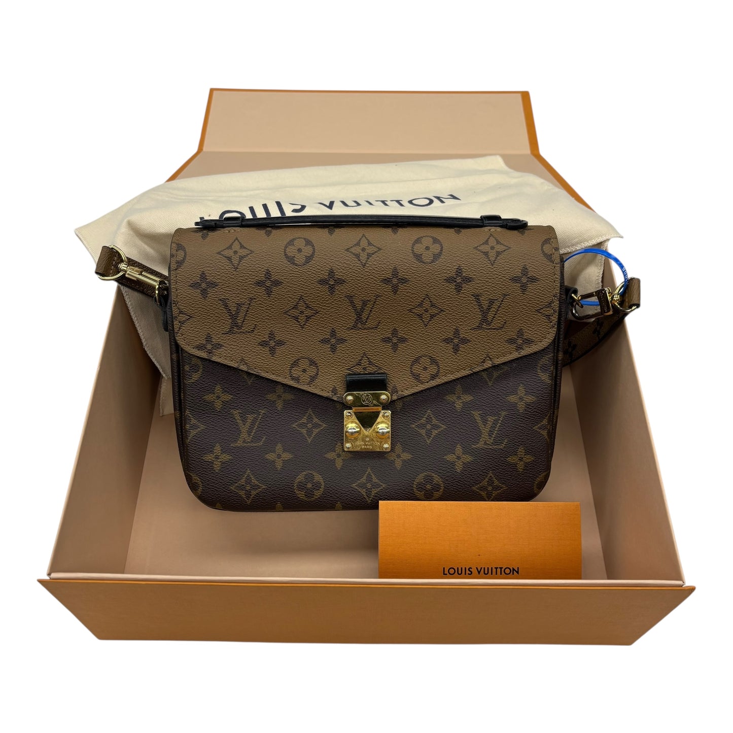 Crossbody Luxury Designer By Louis Vuitton In Brown, Size:Medium