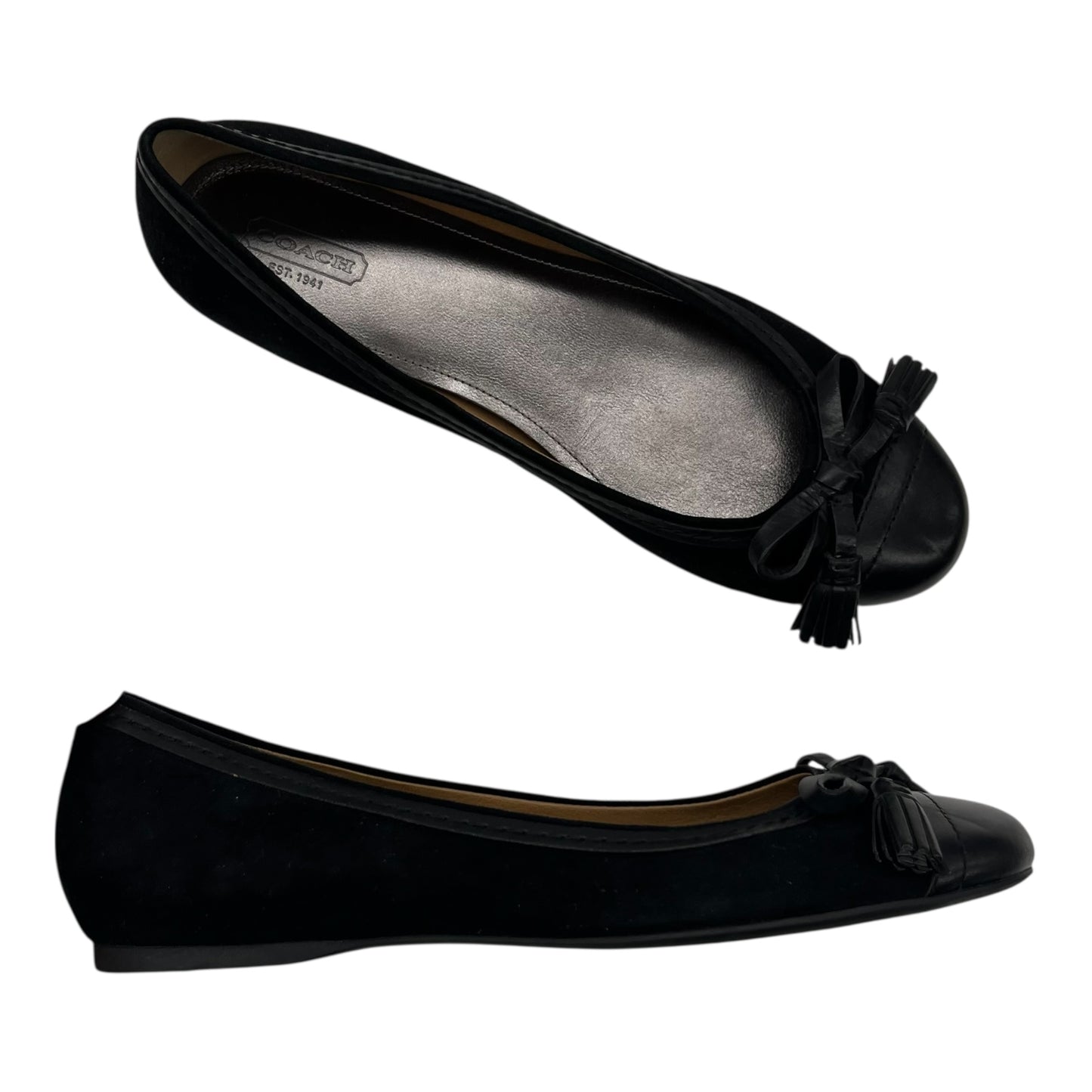 Shoes Designer By Coach In Black, Size:9