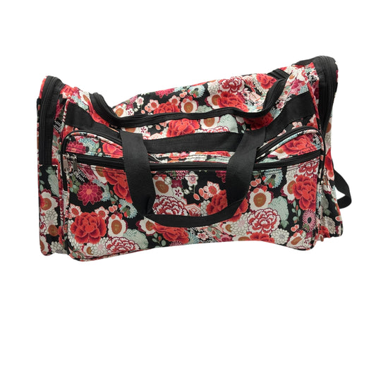 Duffle And Weekender By Clothes Mentor In Floral Print, Size:Large