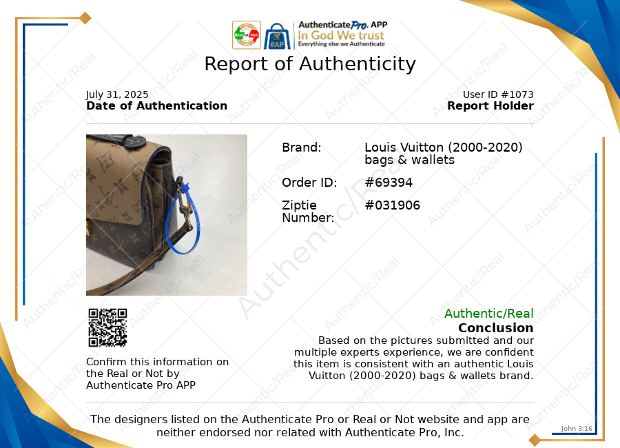 Crossbody Luxury Designer By Louis Vuitton In Brown, Size:Medium