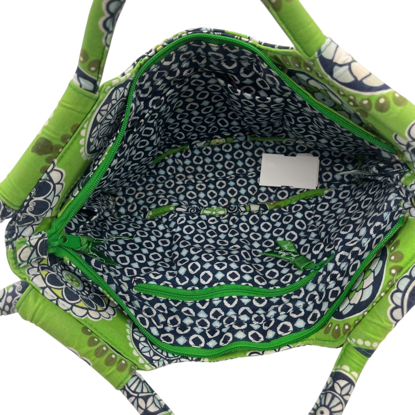 Handbag By Vera Bradley In Green, Size:Medium