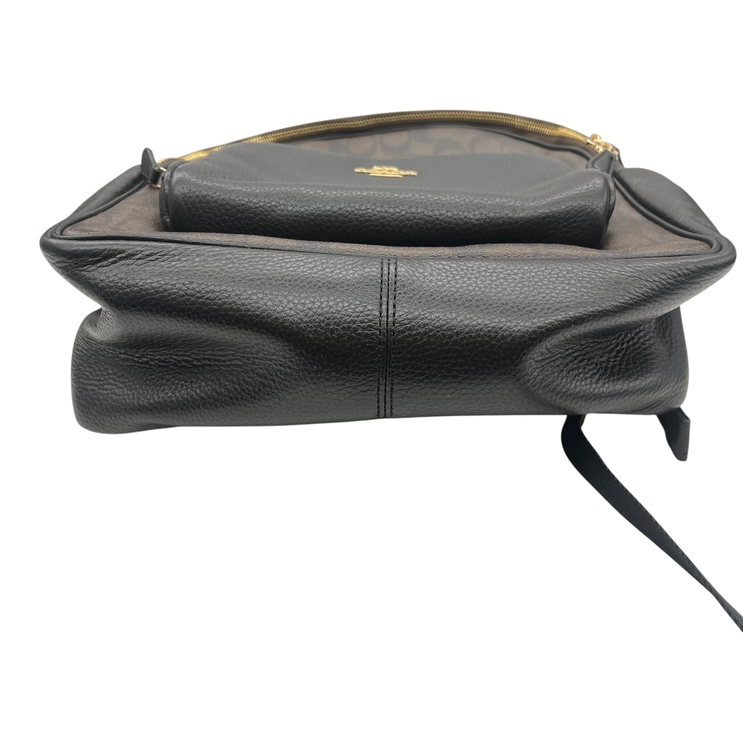 Backpack Designer By Coach In Black & Brown, Size:Medium