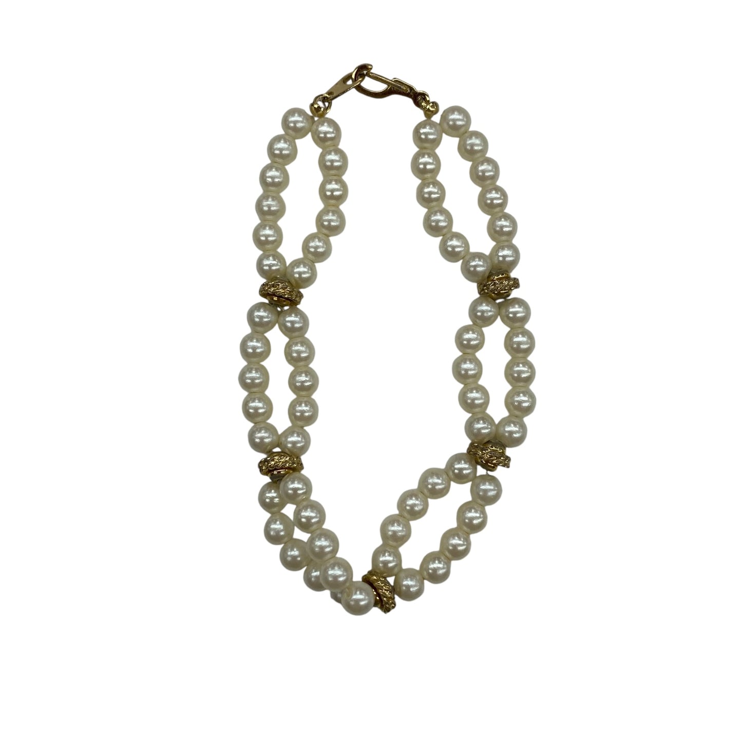 BRACELET BEADED by CMF In WHITE