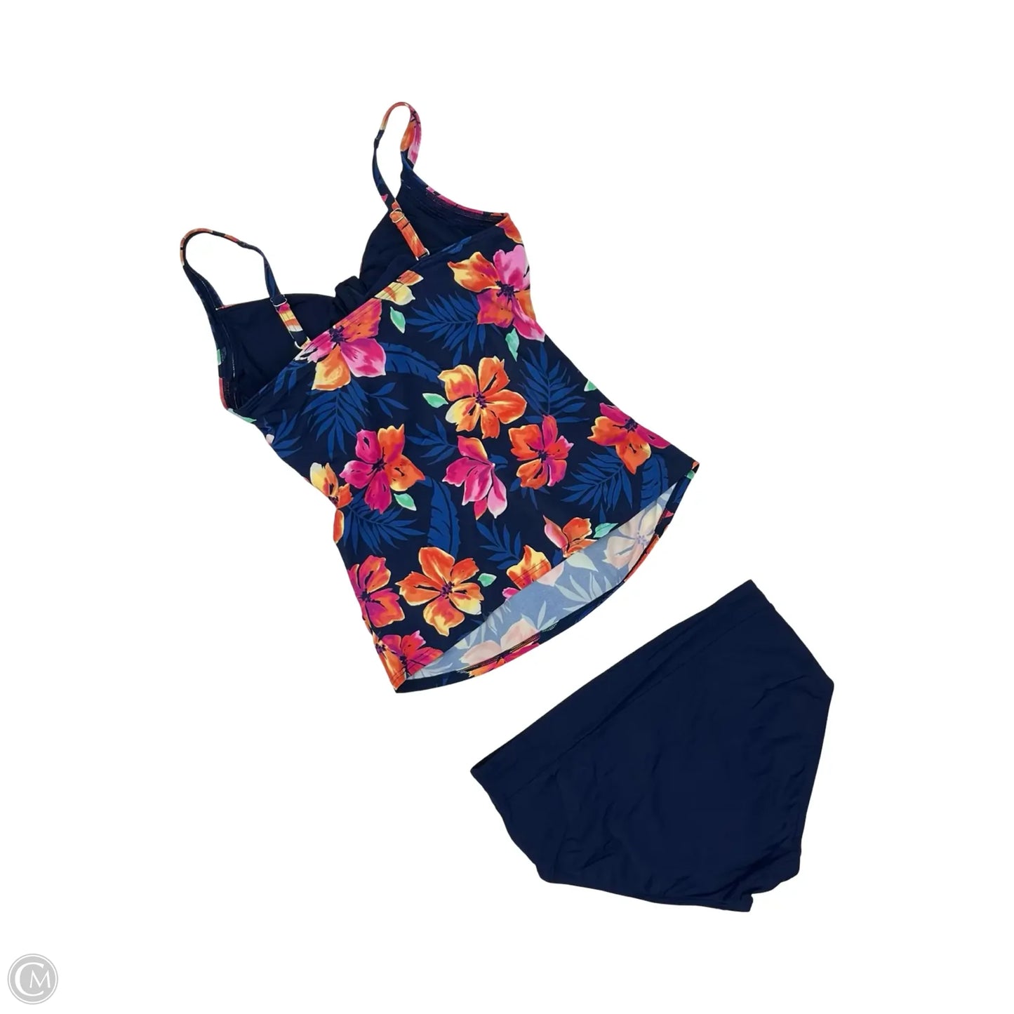 Swimsuit 2pc By Lands End In Blue, Size: M