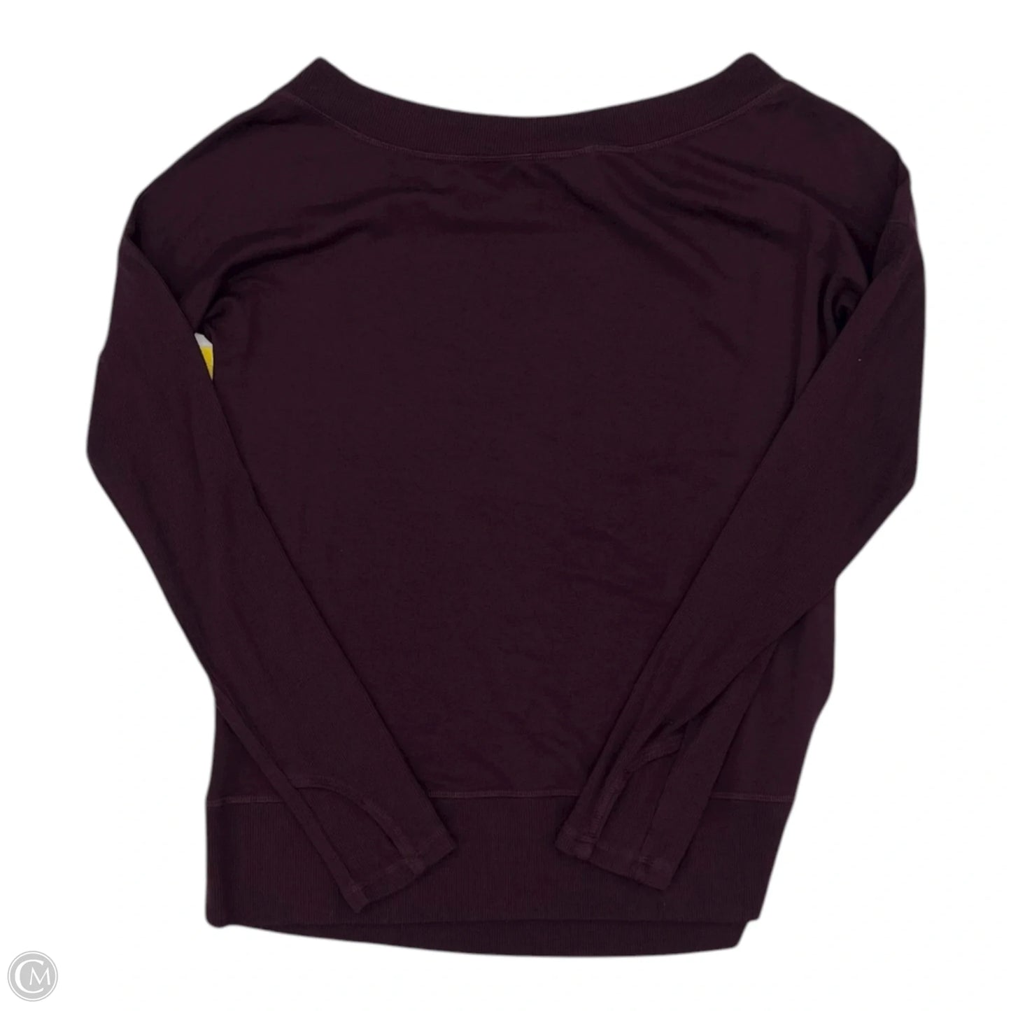 Top Long Sleeve By Athleta In Purple, Size: M