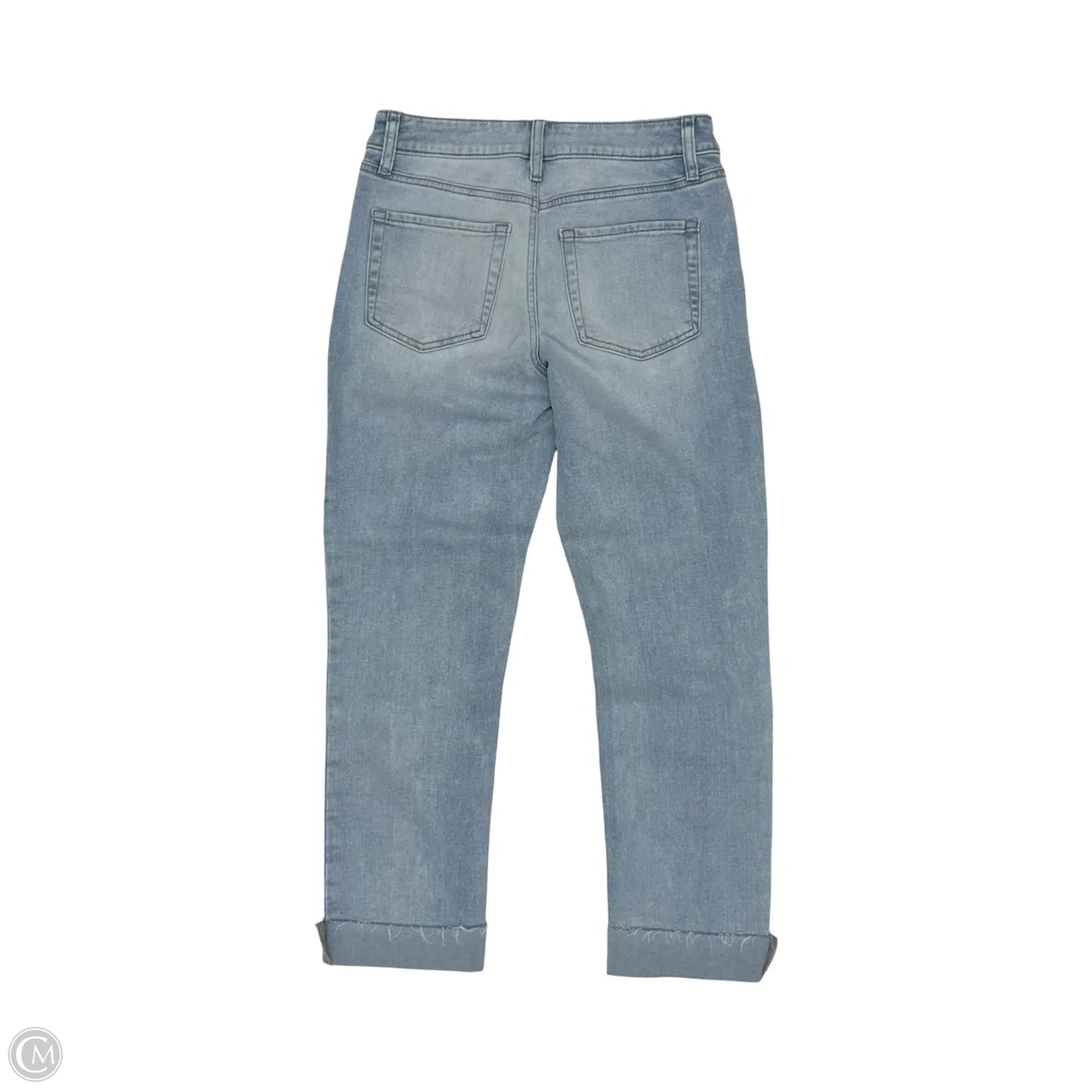 Jeans Straight By Maurices In Blue Denim, Size: 6