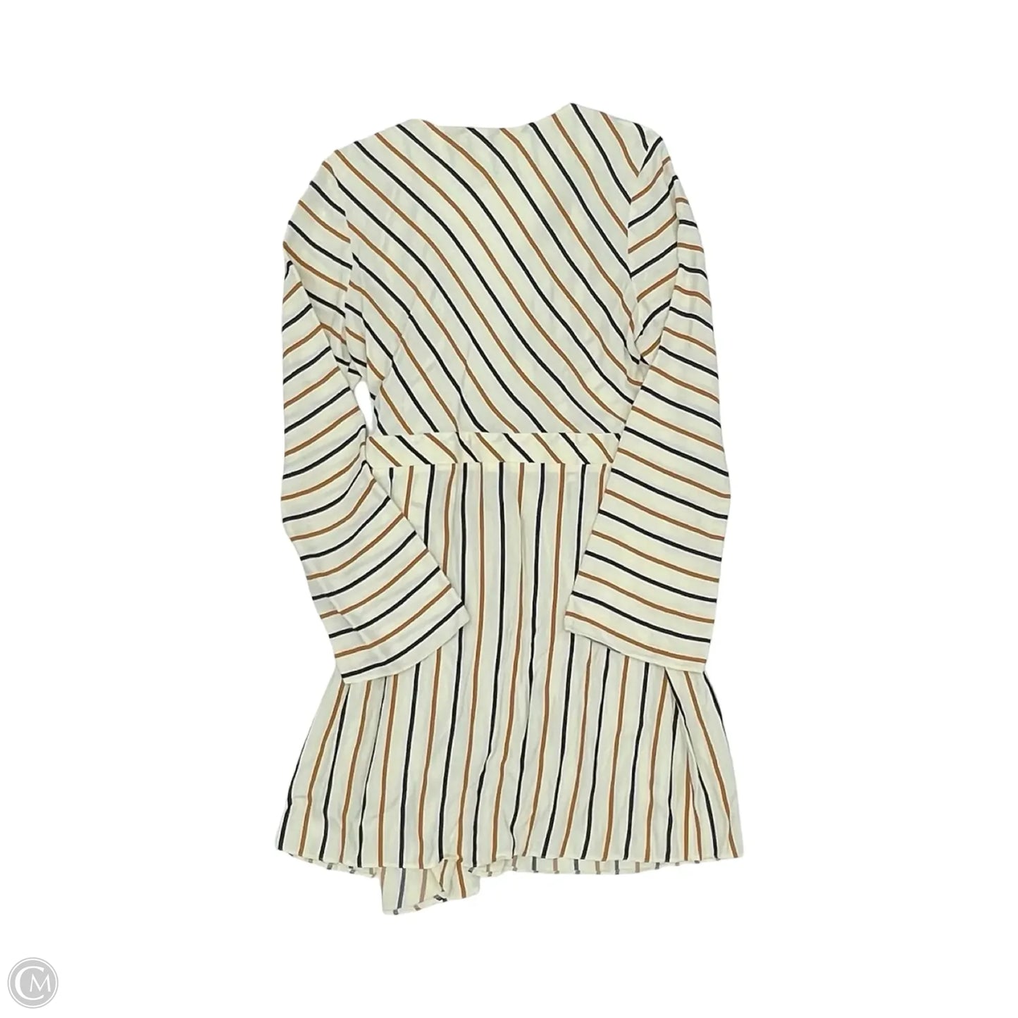 Dress Casual Short By Asos In Striped Pattern, Size: 10
