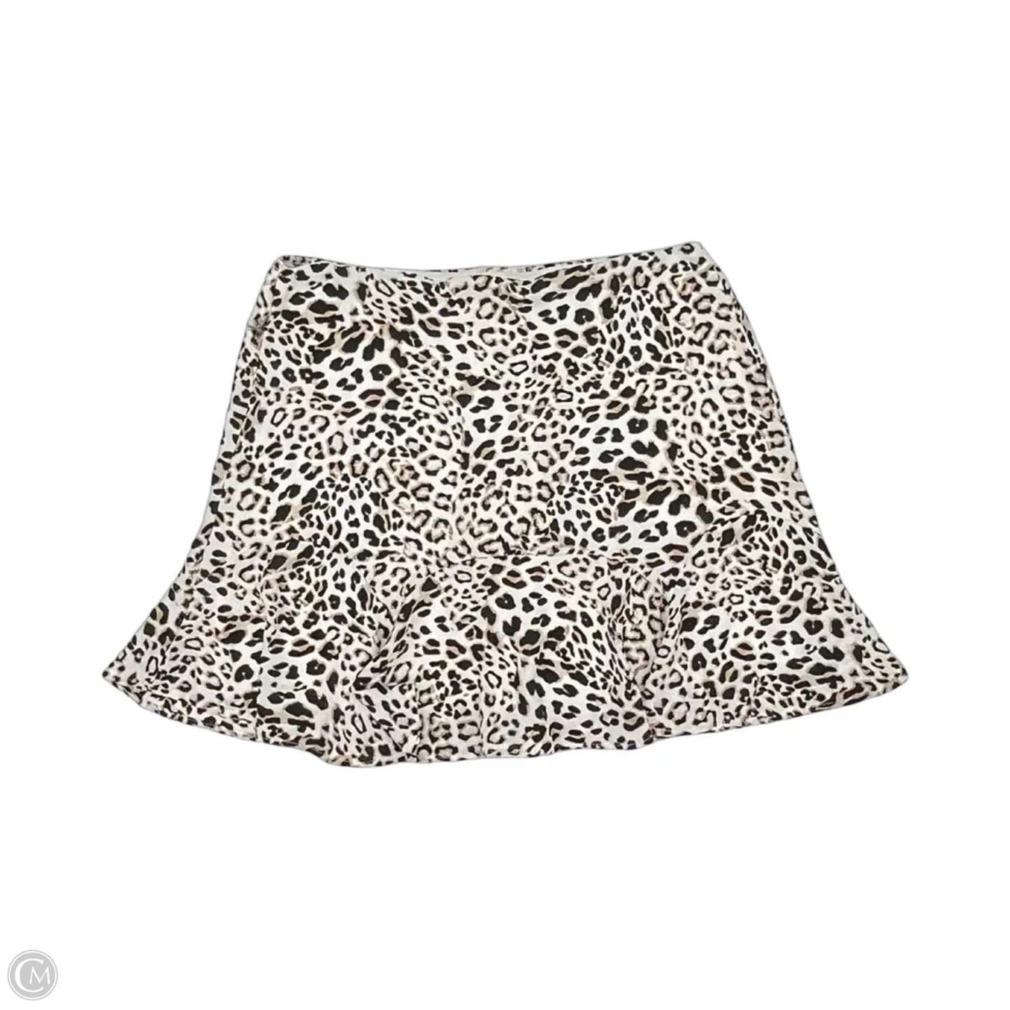 Skirt Mini & Short By Mi Ami In Leopard Print, Size: L