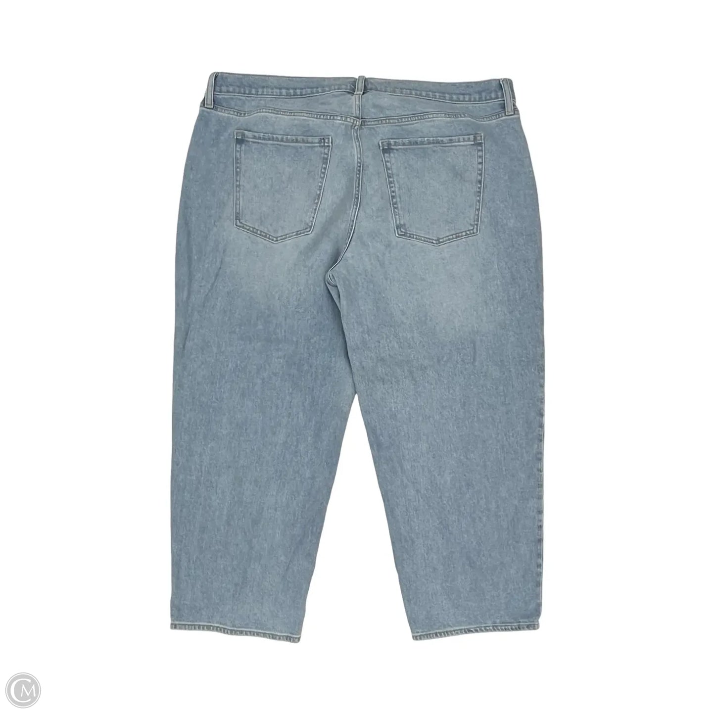 Jeans Boyfriend By Old Navy In Blue Denim, Size: 20