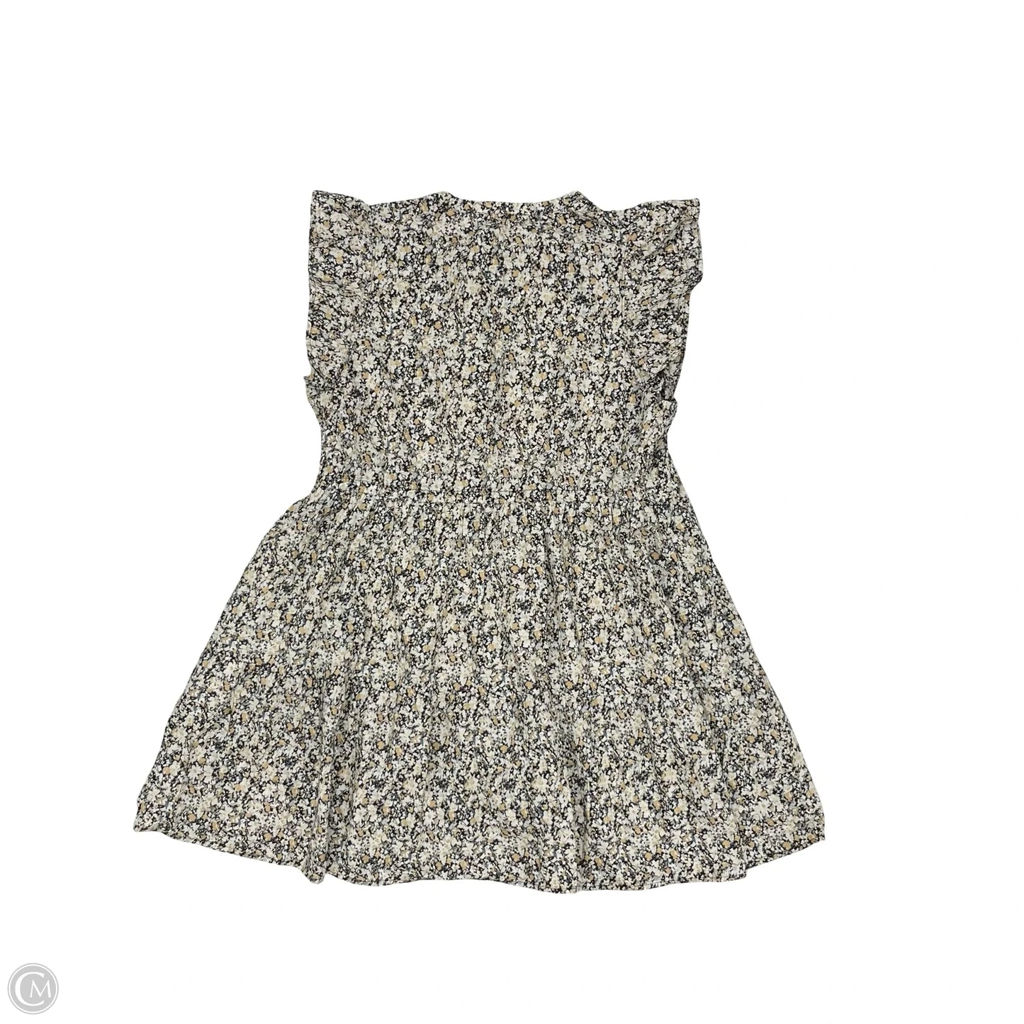 Dress Casual Short By Time And Tru In Floral Print, Size: Xl