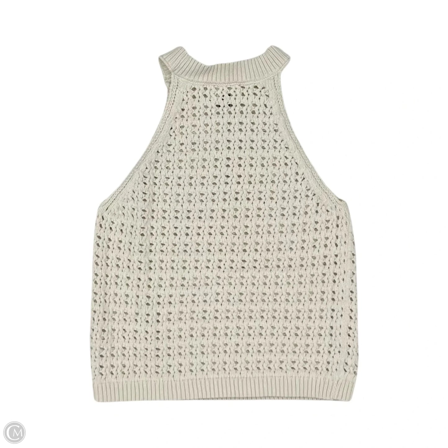 Top Sleeveless By Universal Thread In Cream, Size: M
