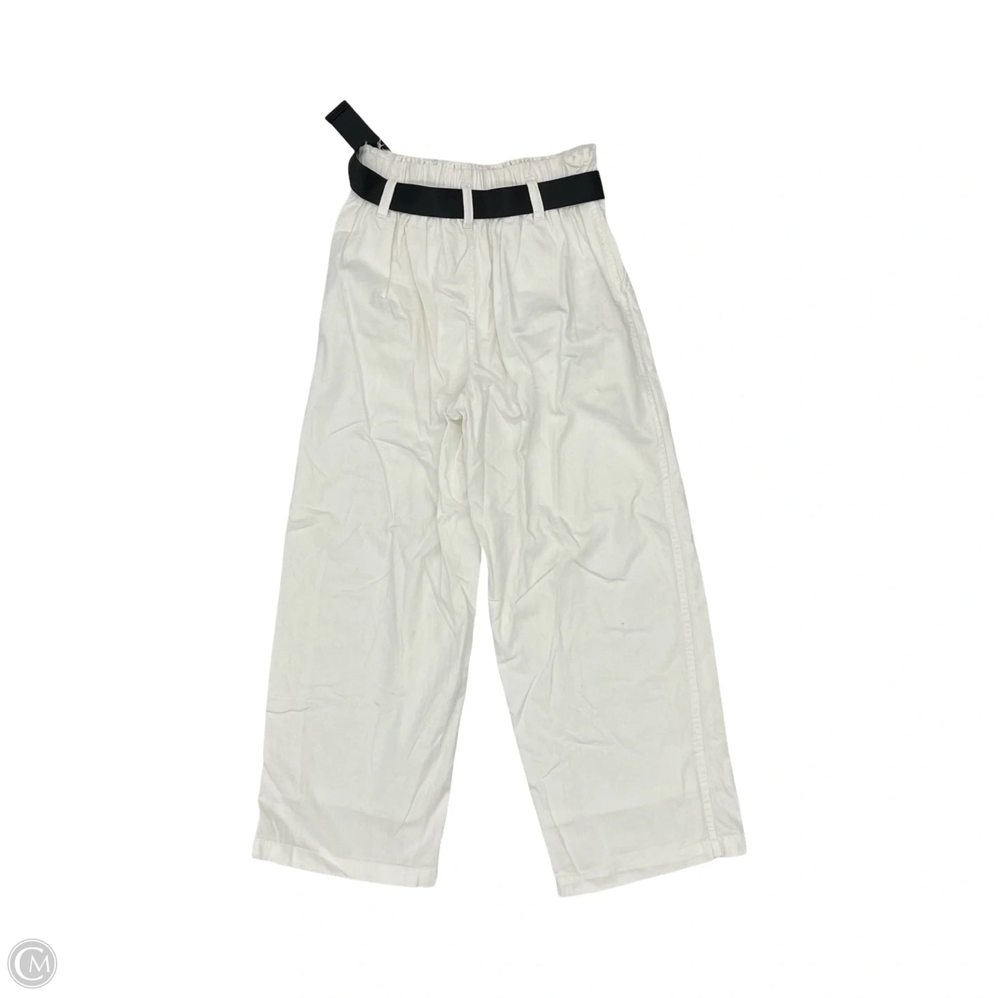 Pants Wide Leg By American Eagle In Cream, Size: Xs