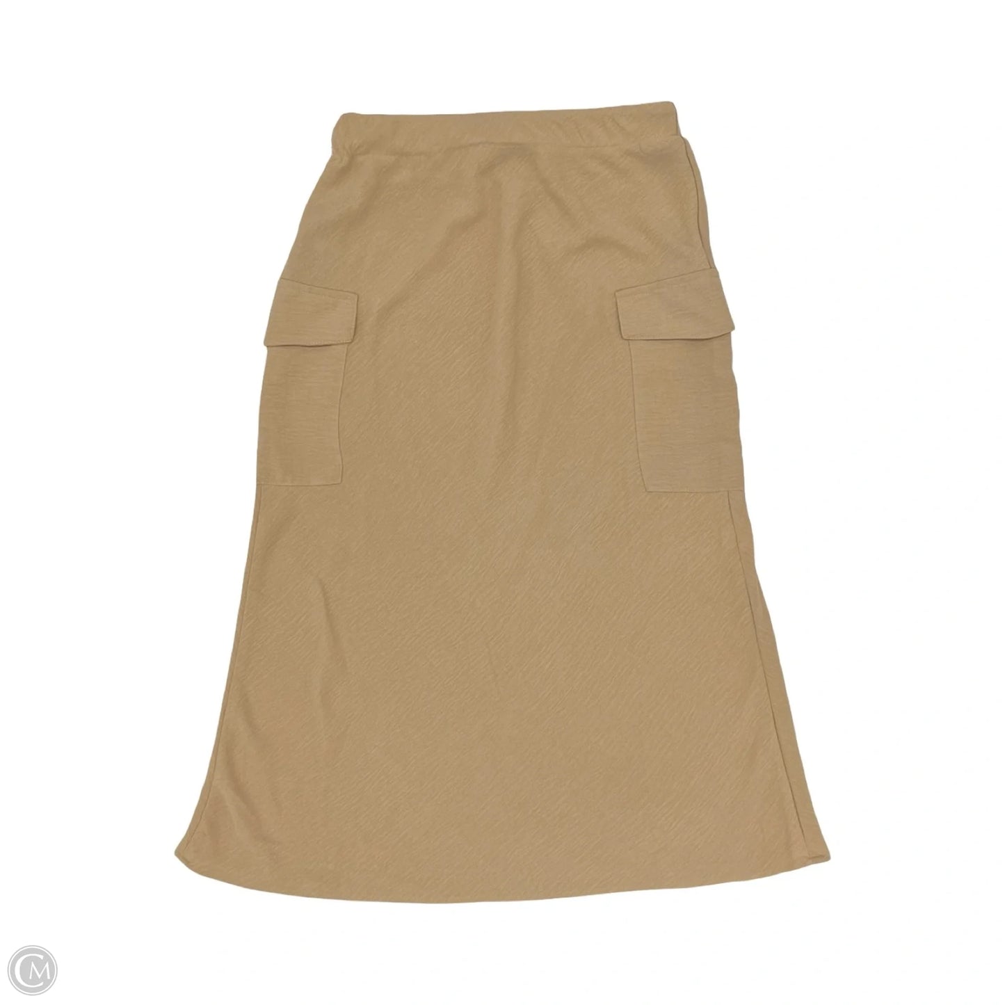 Skirt Midi By Jules & Leopold In Tan, Size: S