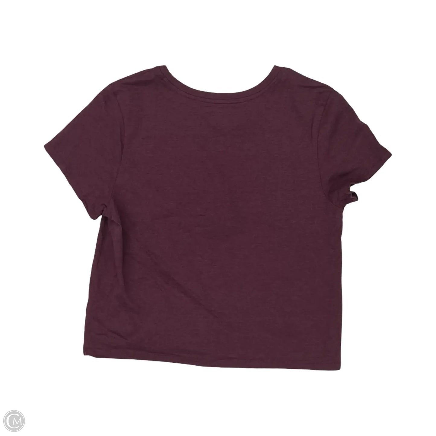 Top Short Sleeve By Old Navy In Purple, Size: L