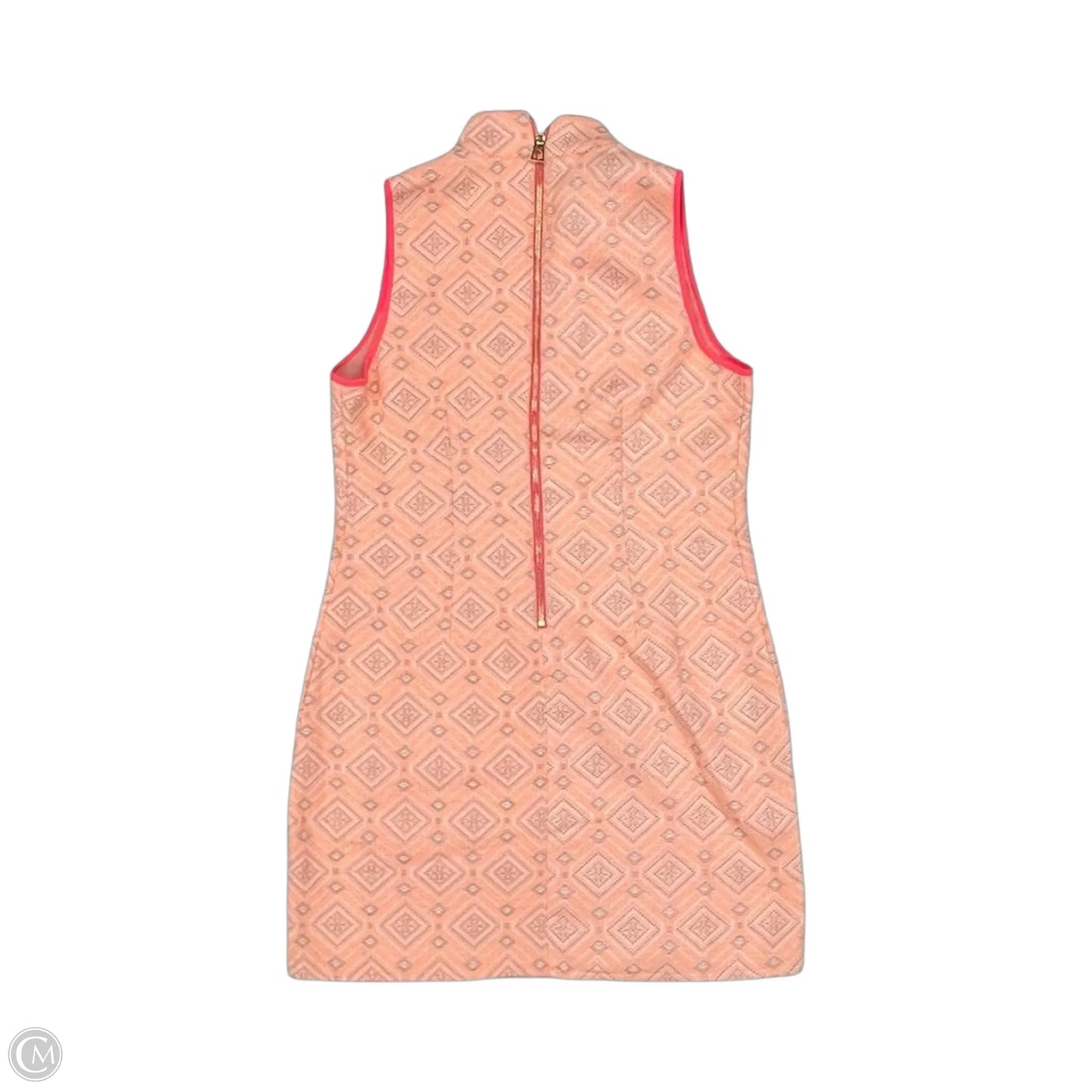 Dress Party Short By Sail To Sable In Orange & White, Size: M