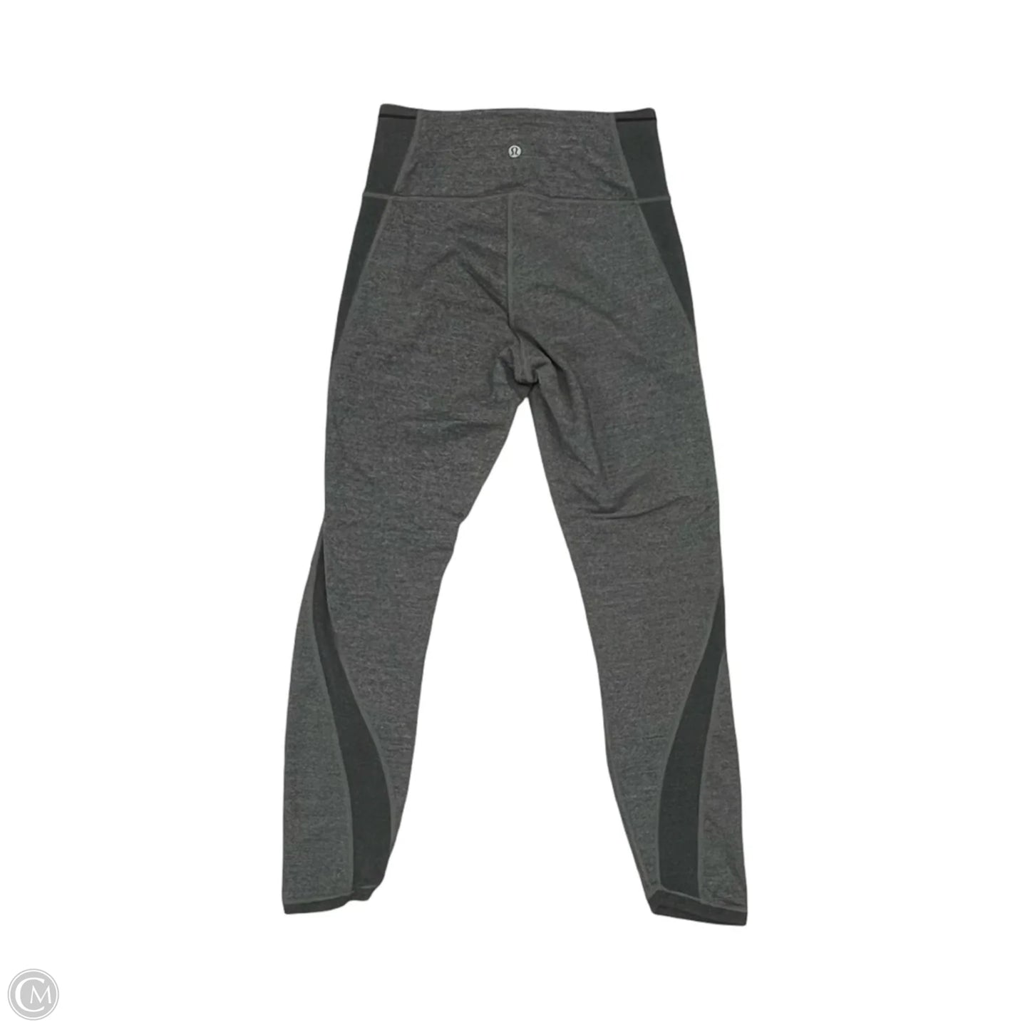Athletic Leggings By Lululemon In Grey, Size: S