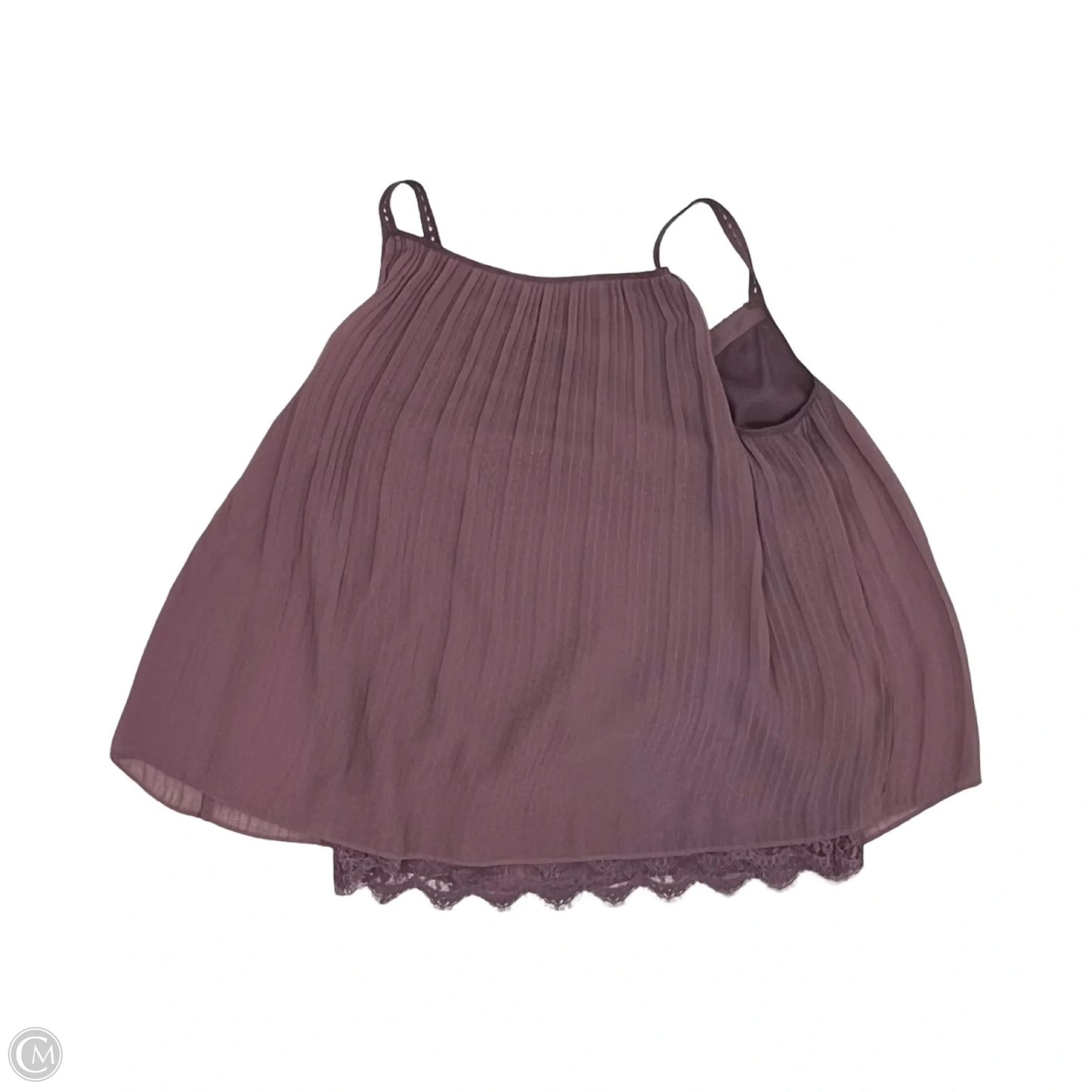 Blouse Sleeveless By White House Black Market In Purple, Size: Xs
