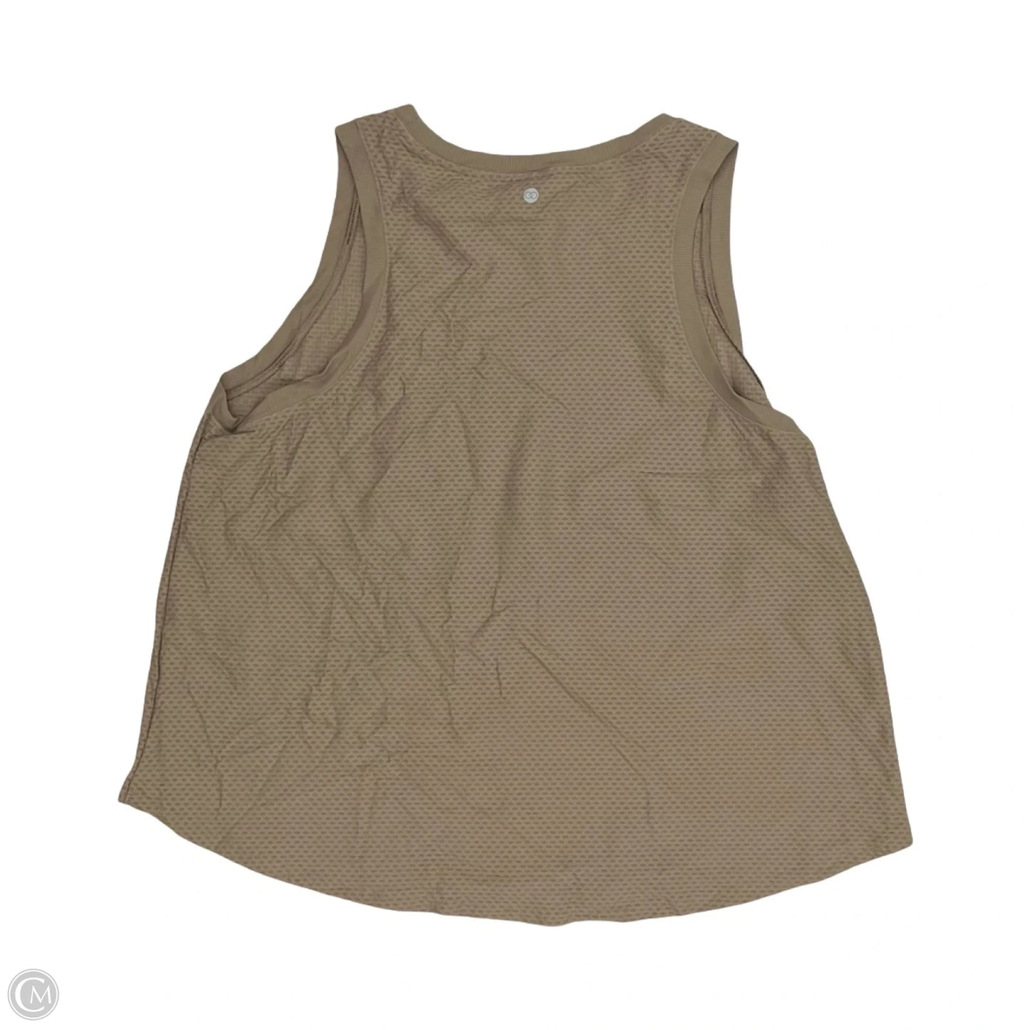 Athletic Tank Top By Calia In Brown, Size: Xxl