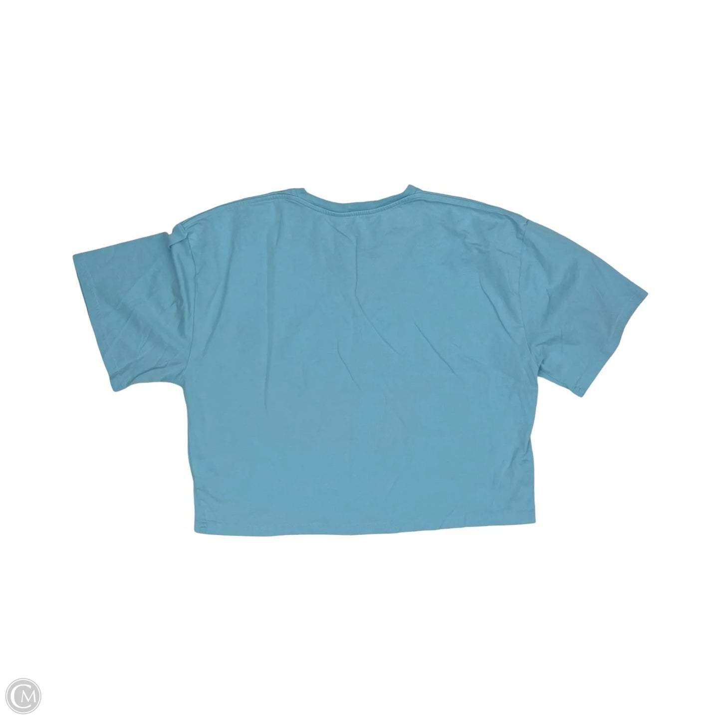 Athletic Top Short Sleeve By Athleta In Blue, Size: M