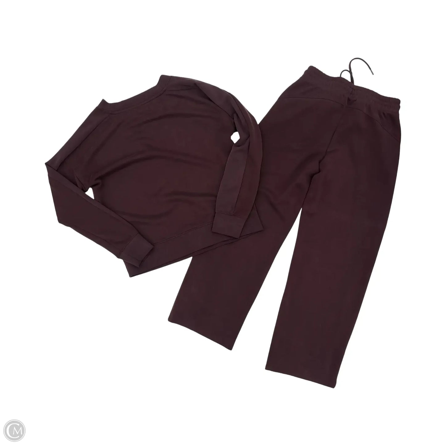 Lounge Set Pants By Maurices In Maroon, Size: S