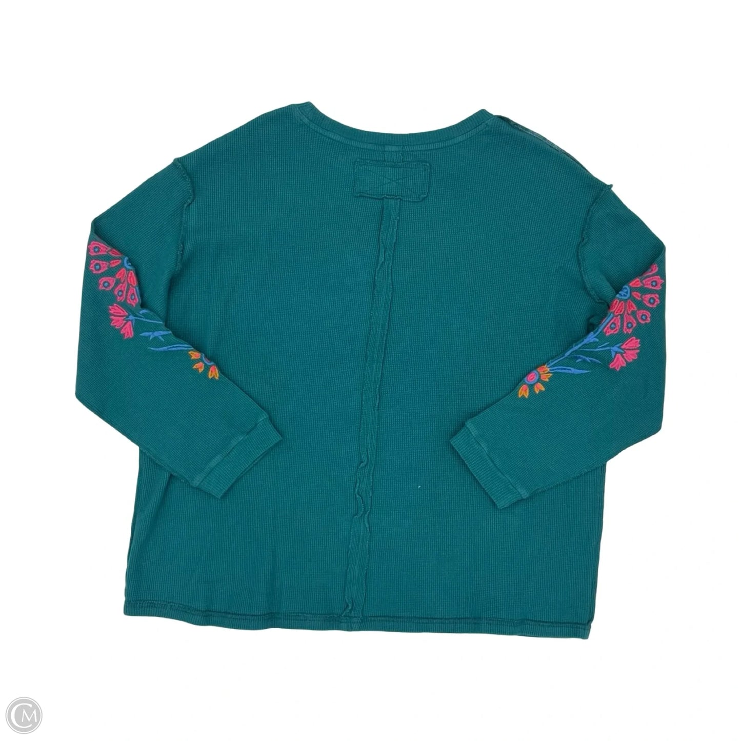 Top Long Sleeve By Natural Life In Floral Print, Size: S