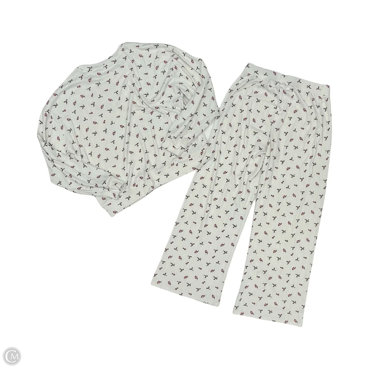 Pajamas 2pc By Z Supply In Floral Print, Size: S