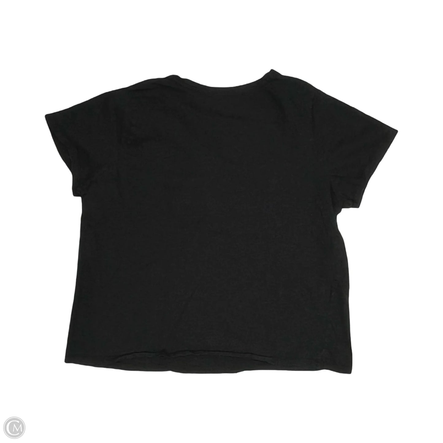 Top Short Sleeve By Old Navy In Black, Size: Xxl