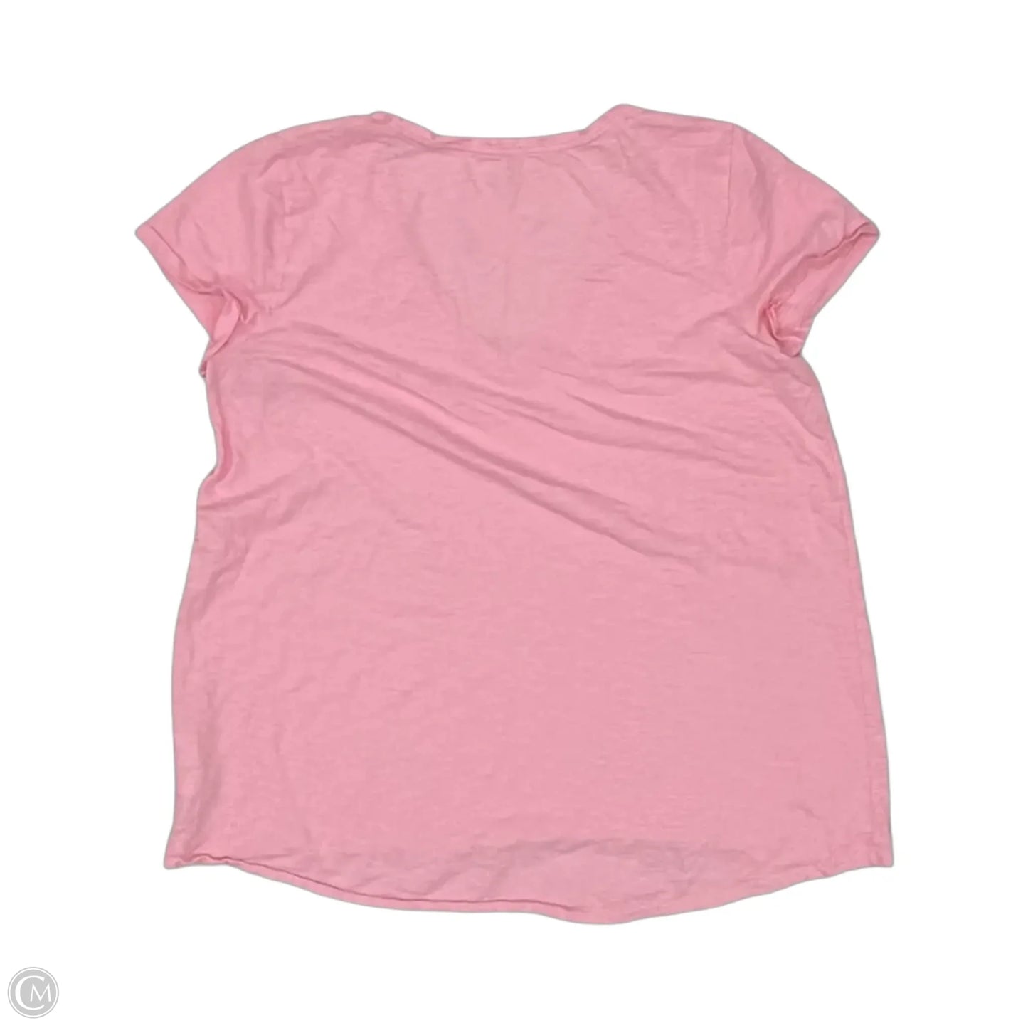 Top Short Sleeve Designer By Lilly Pulitzer In Pink, Size: Xl