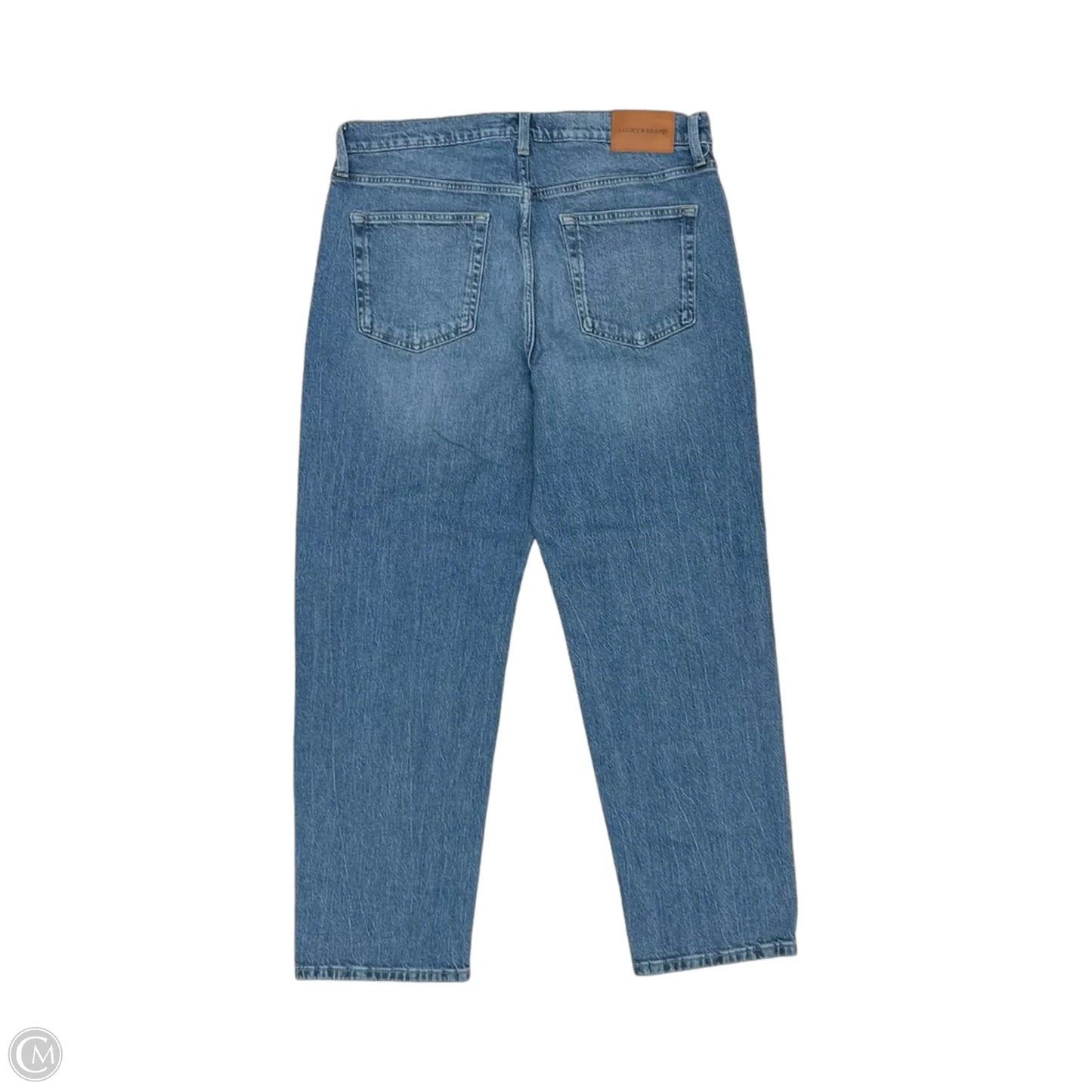 Jeans Boyfriend By Lucky Brand In Blue Denim, Size: 14