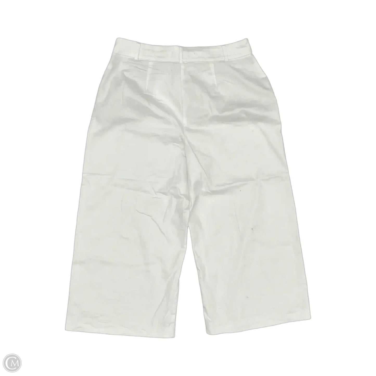 Pants Cropped By Simply Vera In White, Size: 14