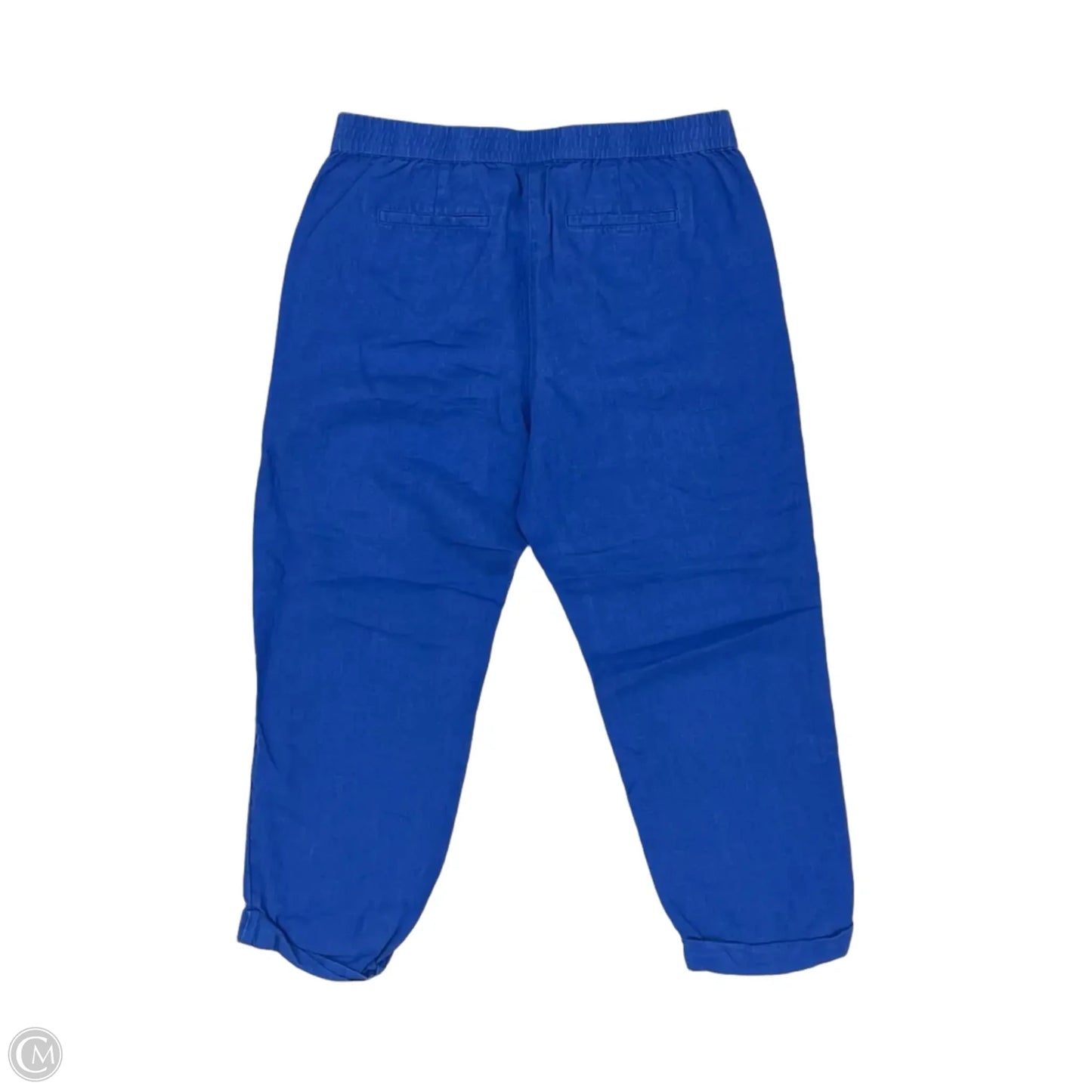 Pants Linen By J. Jill In Blue, Size: Mp