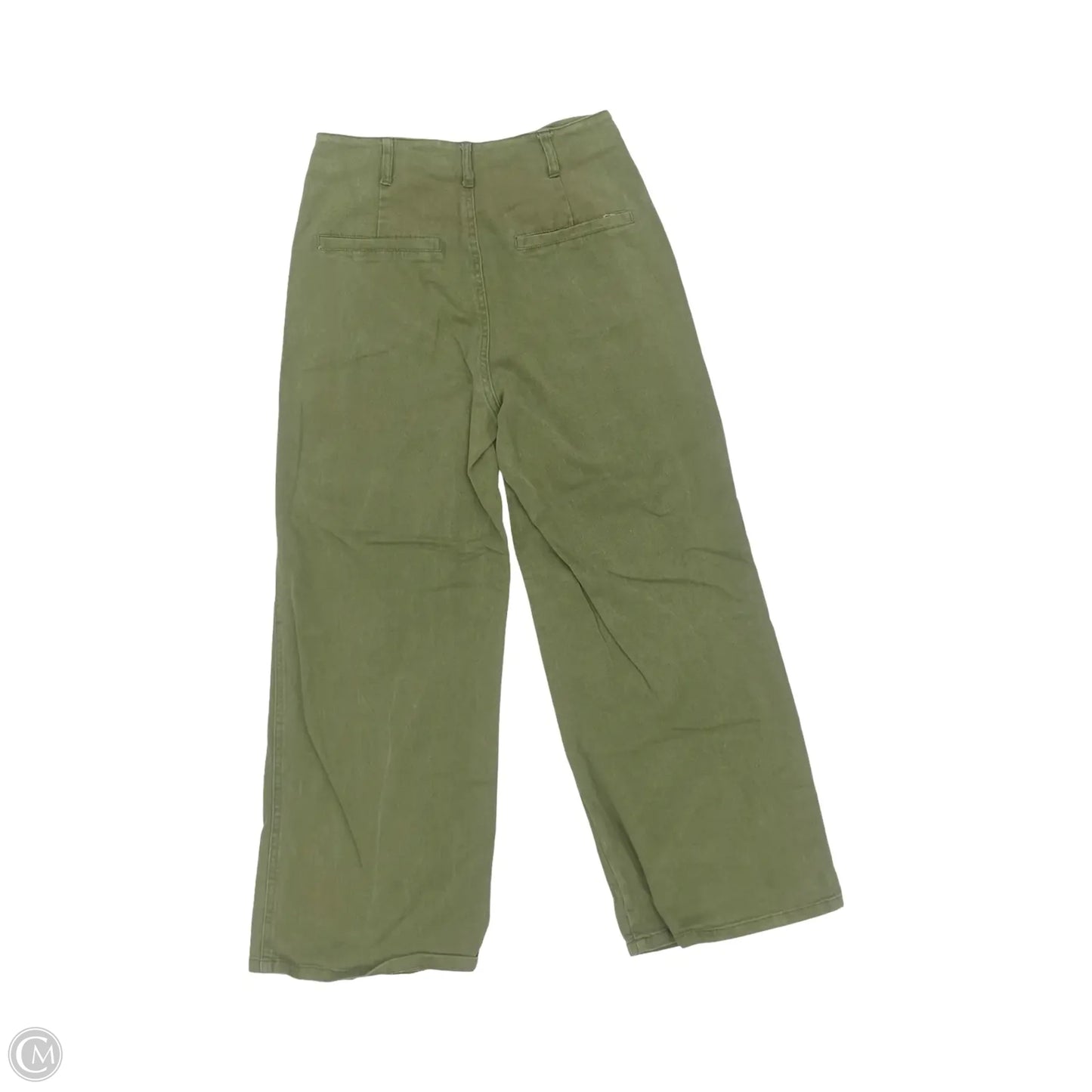 Pants Wide Leg By Entro In Green, Size: M