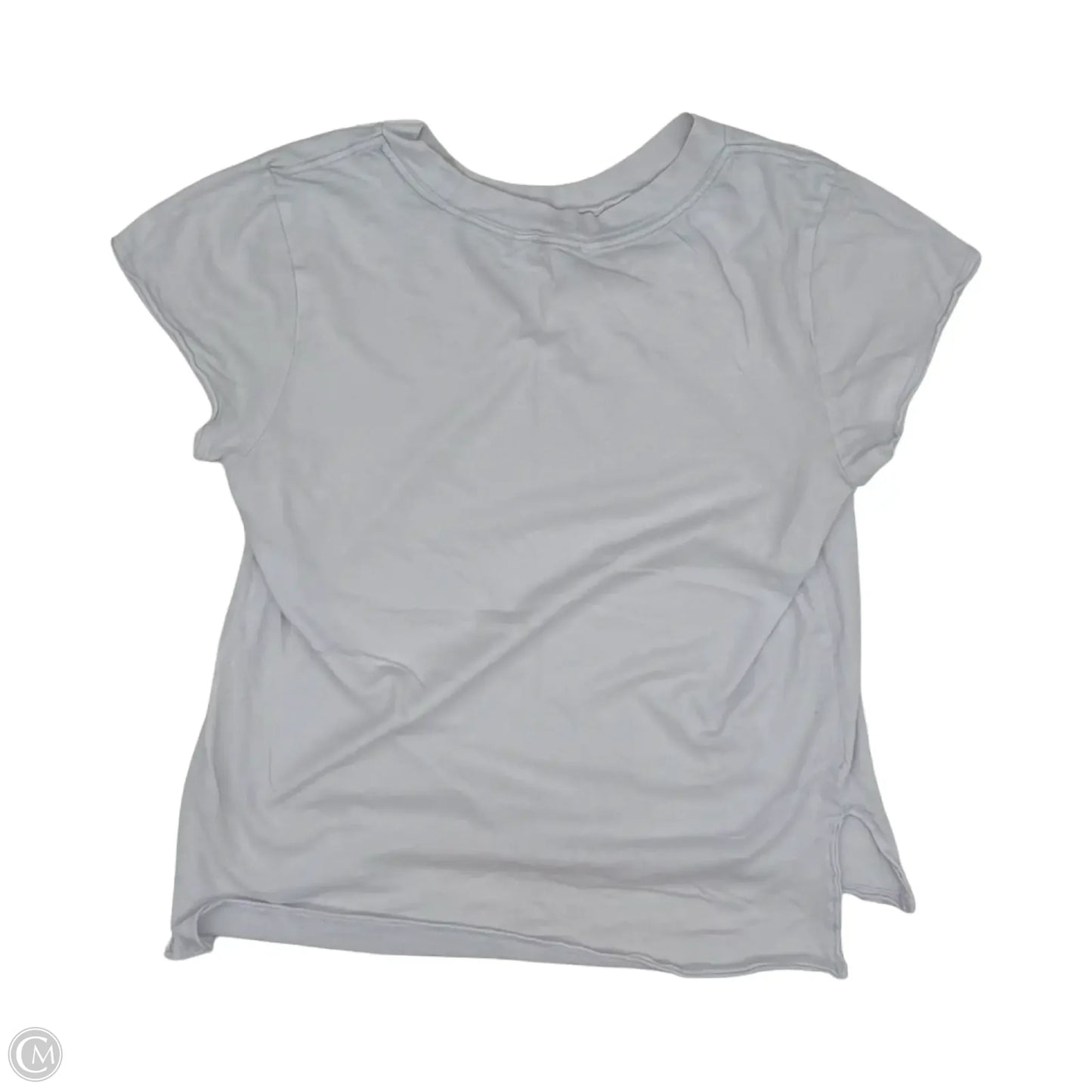 Top Short Sleeve By Calvin Klein In Blue, Size: Xs