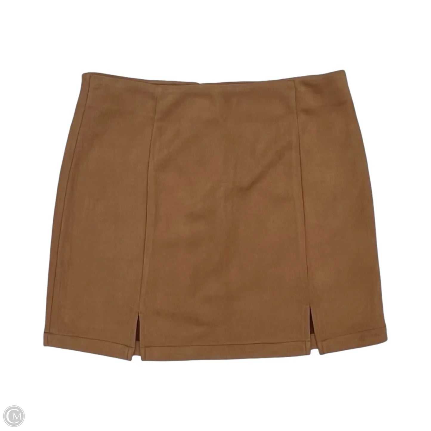Skirt Mini & Short By Hyfve In Brown, Size: L