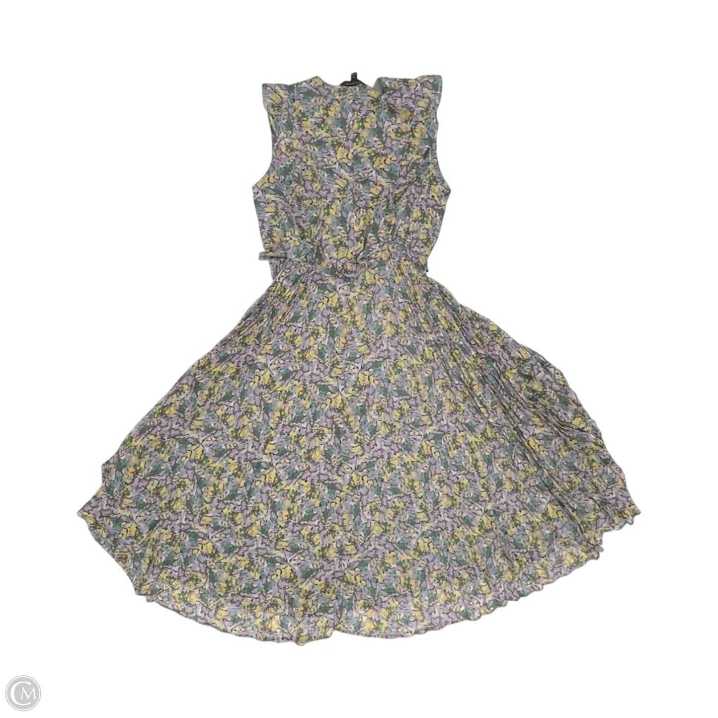 Dress Party Midi By Banana Republic In Geometric Pattern, Size: M