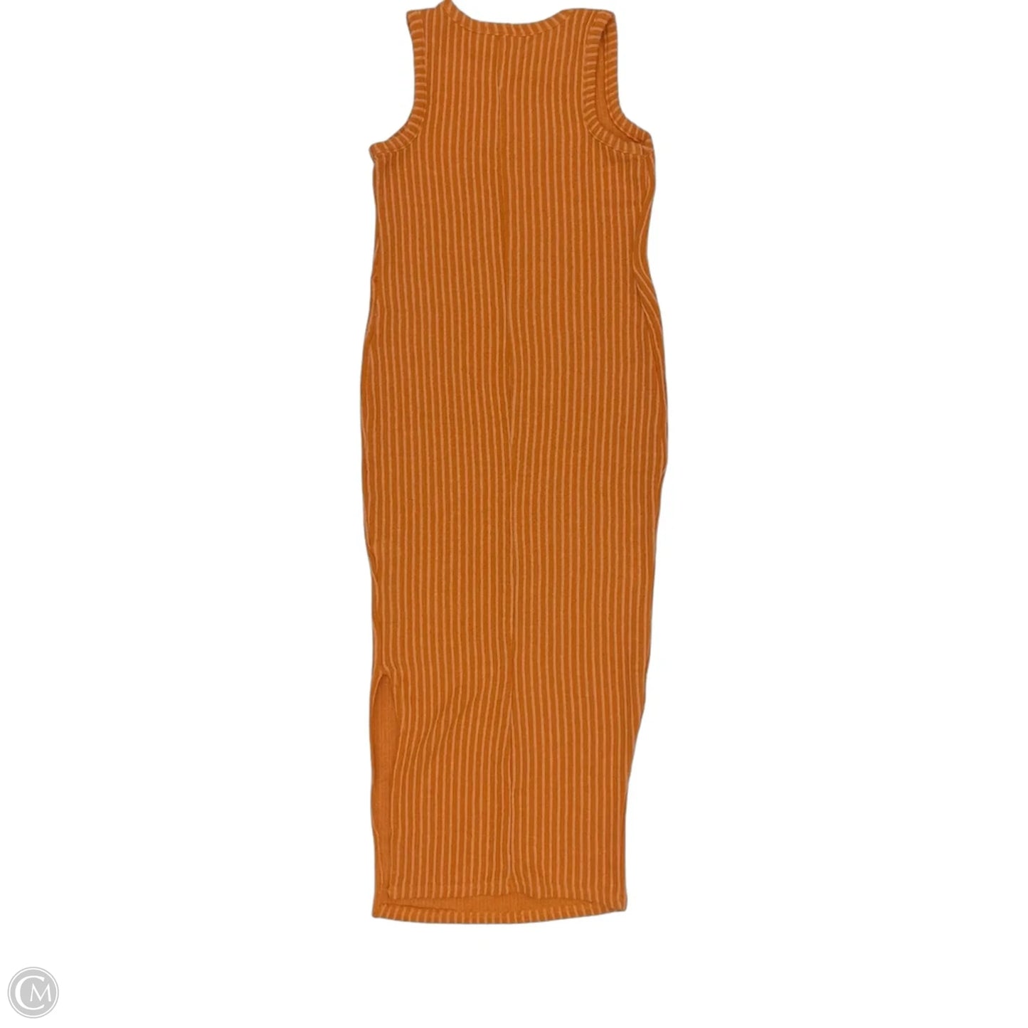 Dress Casual Midi By Pretty Little Thing In Orange, Size: 2