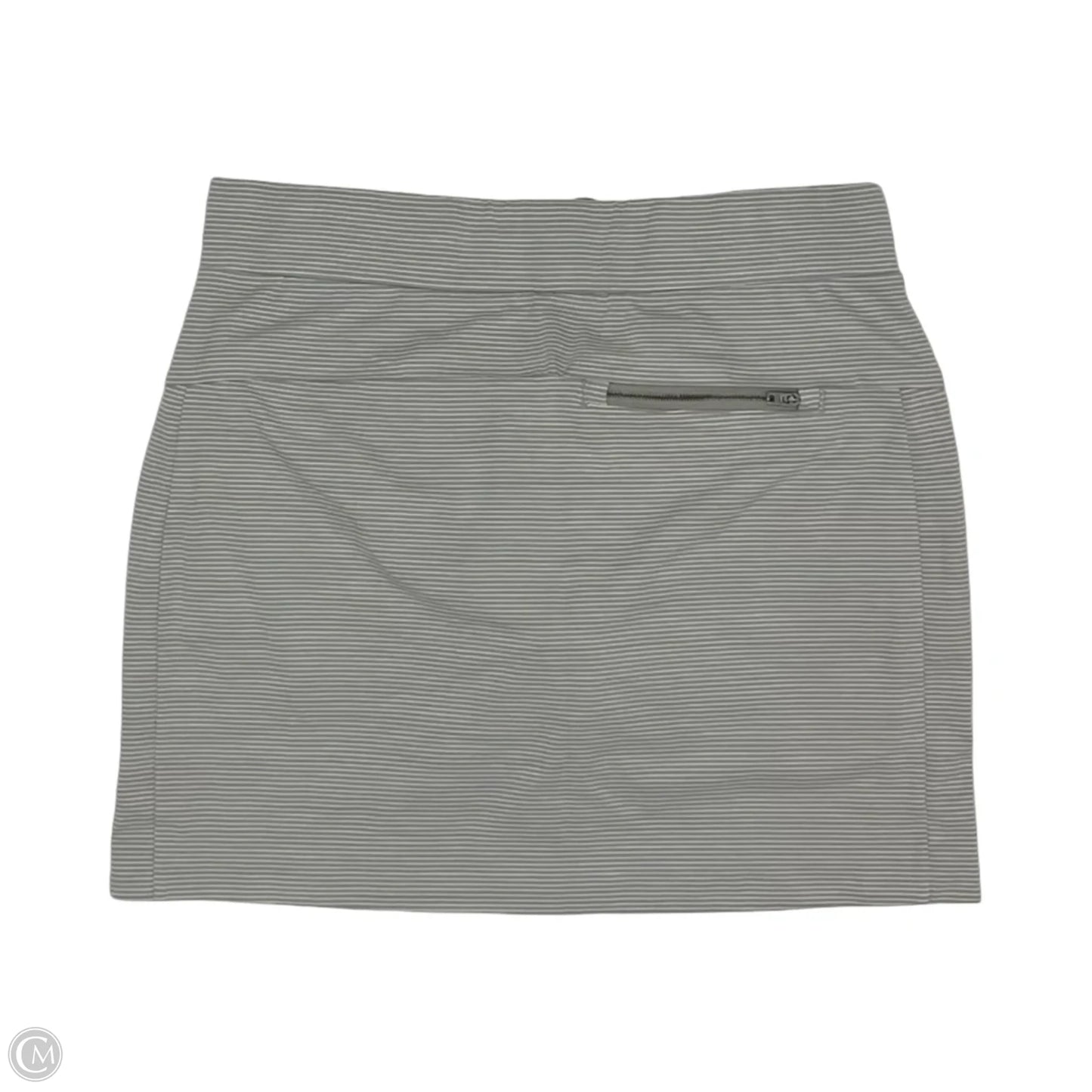 Athletic Skort By Athleta In Tan & White, Size: Xs