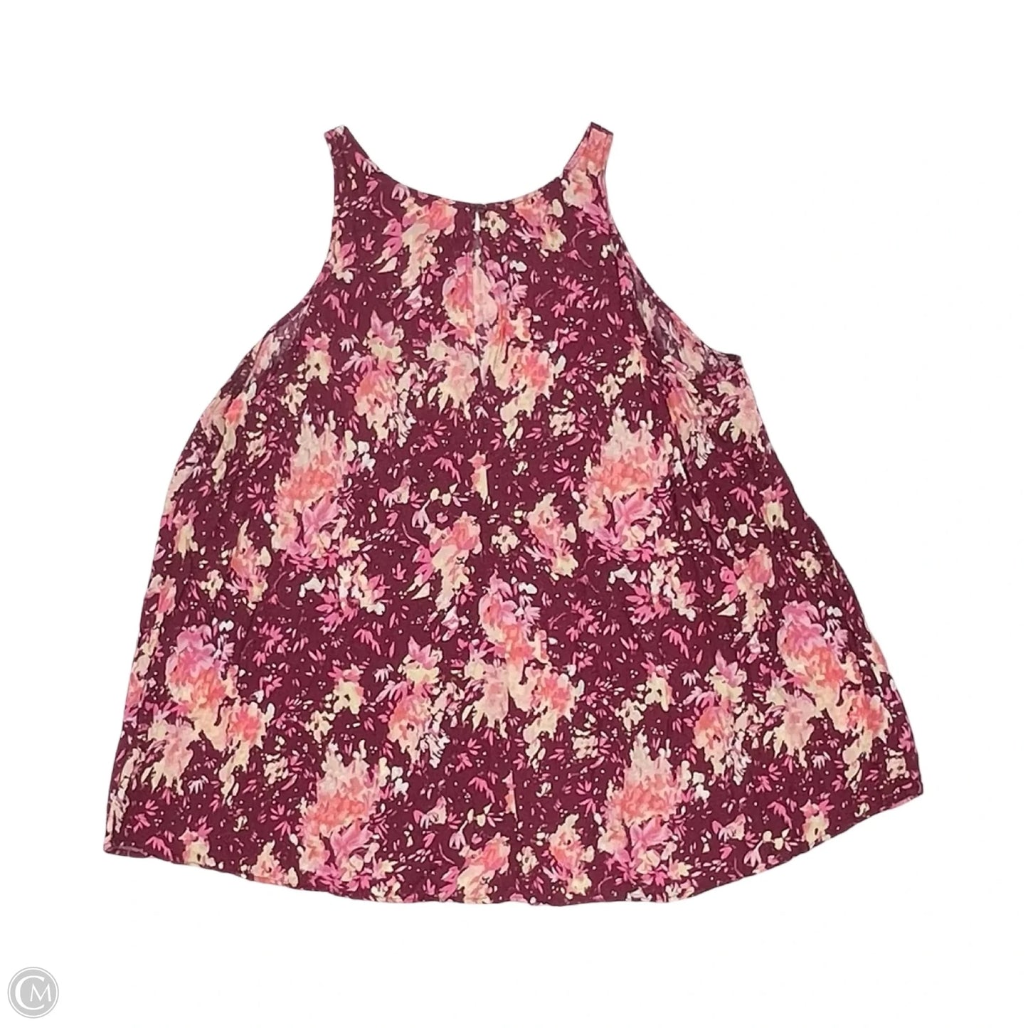 Top Sleeveless By Old Navy In Floral Print, Size: Xxl