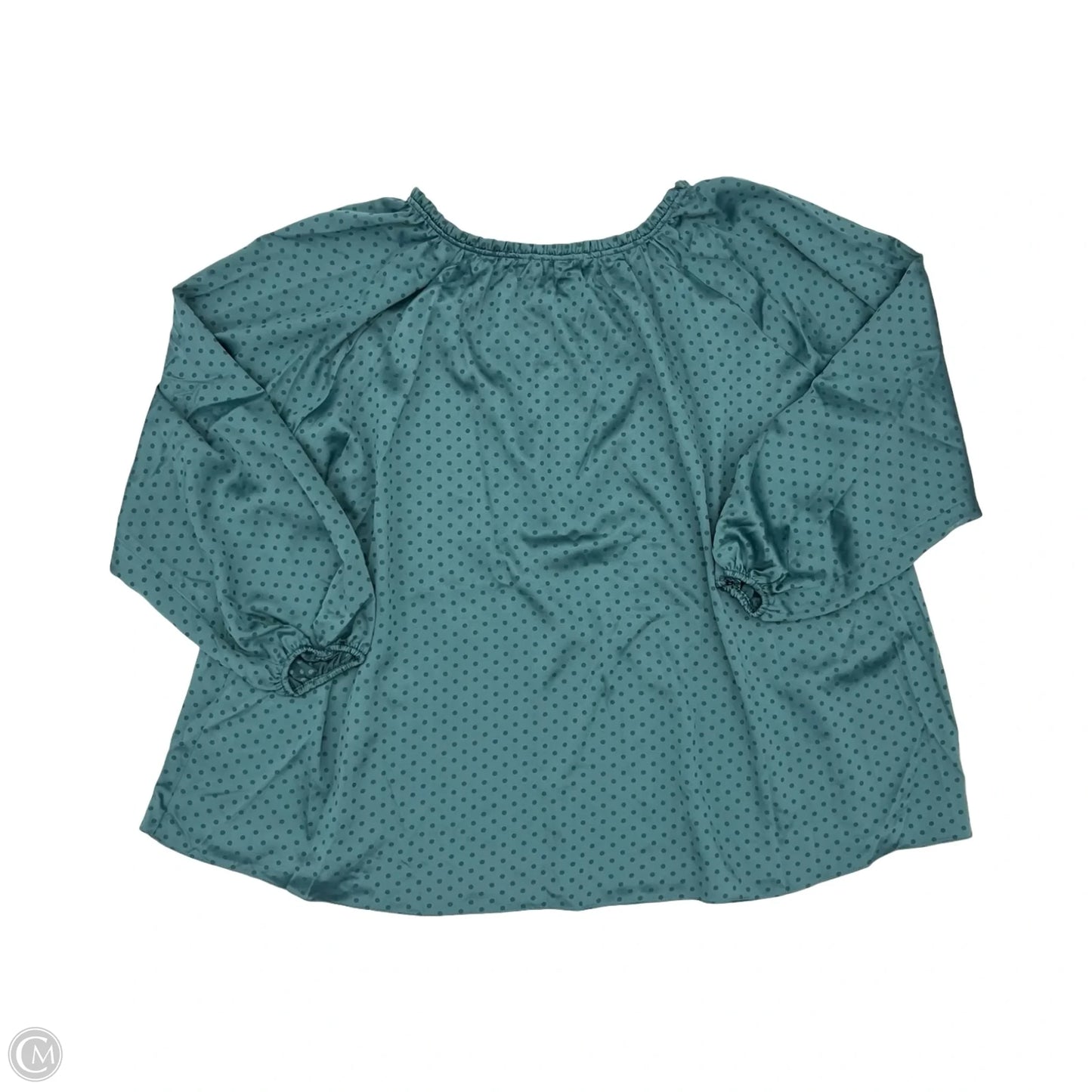 Blouse Long Sleeve By Lc Lauren Conrad In Green, Size: 4x