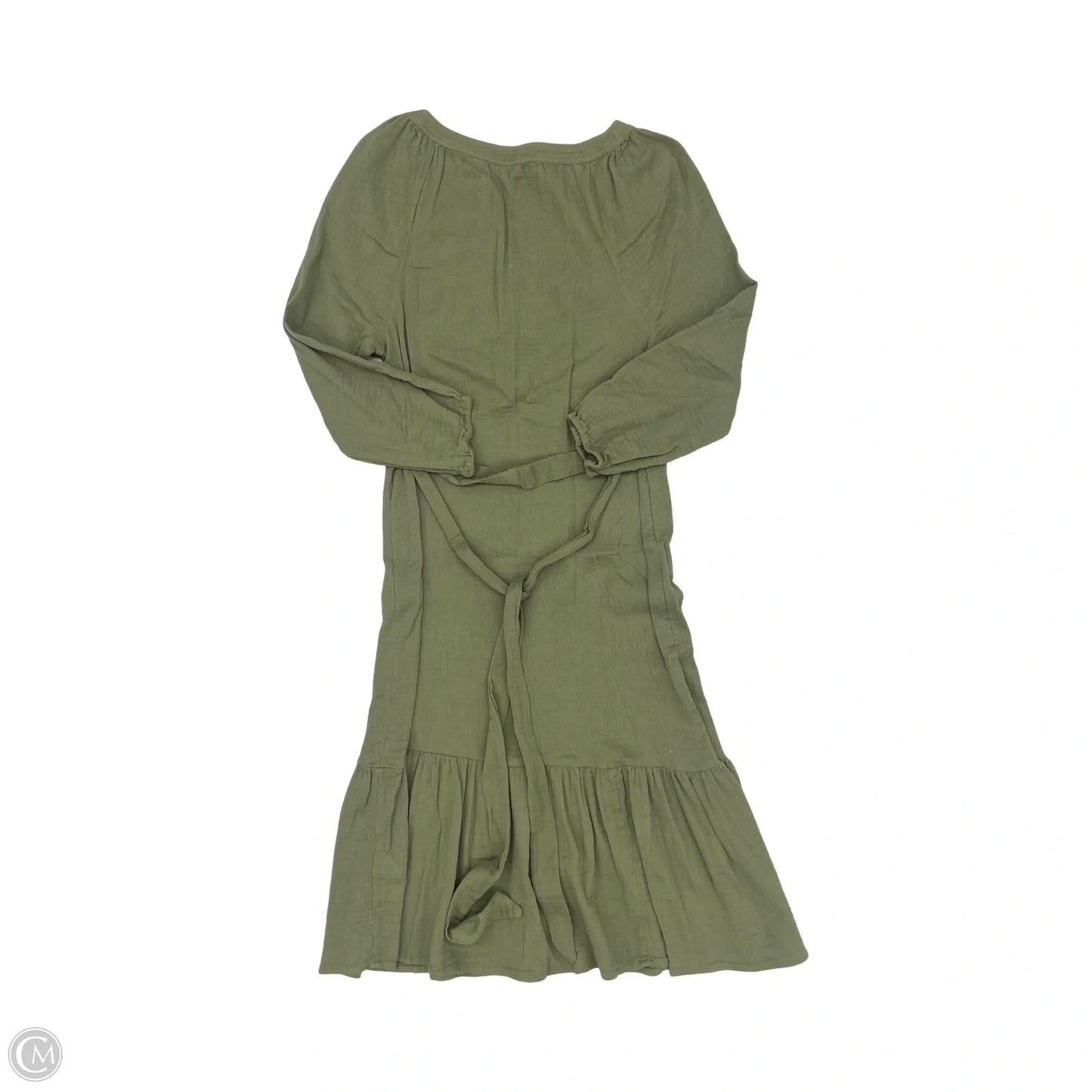 Dress Casual Midi By Lucky Brand In Green, Size: Xs